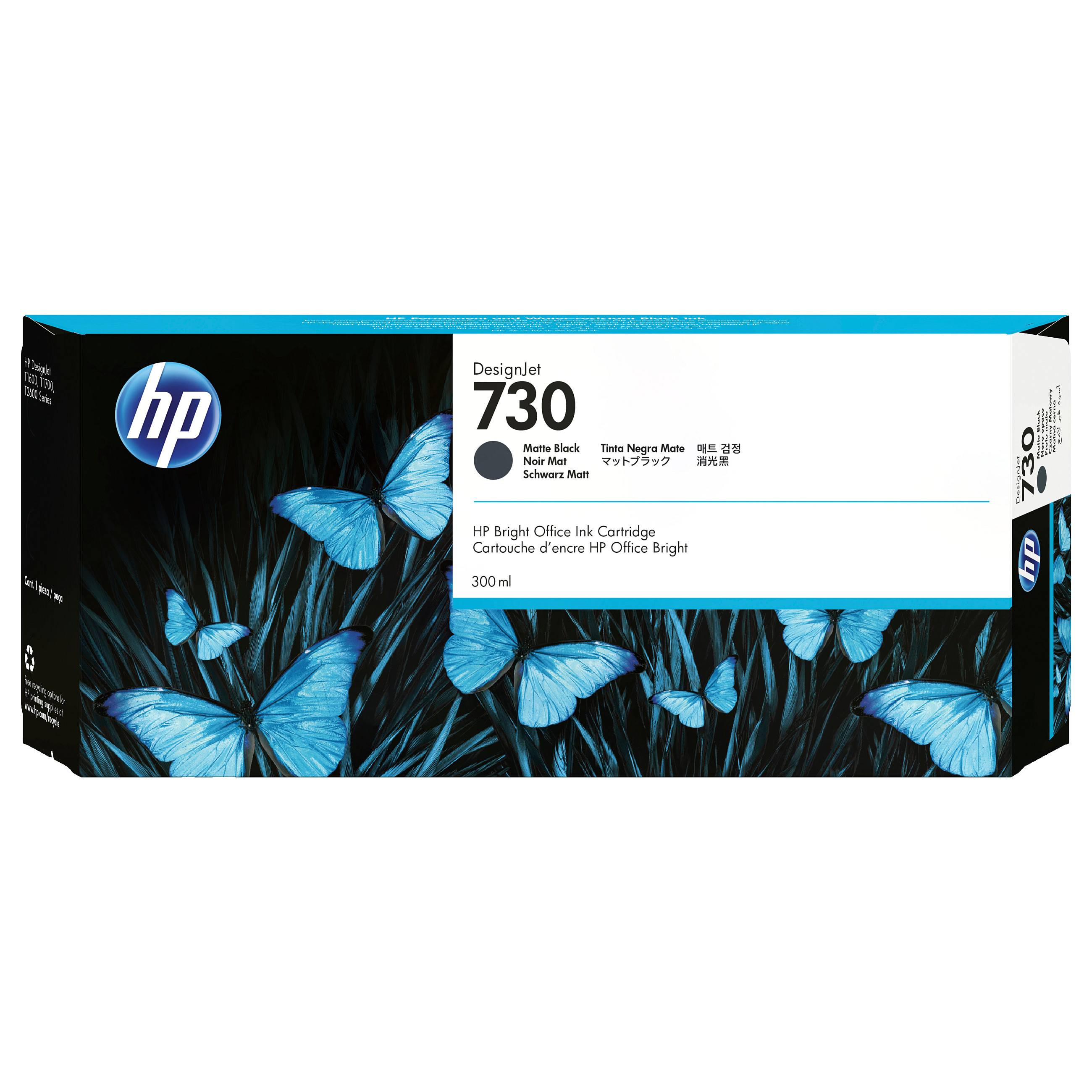 HP 730 300-ml Matte Black DesignJet Ink Cartridge print head Verbrauchsmaterialien Tinte