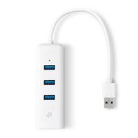 TP-Link 3-Port-USB3.0-Hub & Gigabit-Ethernet-Adapter Multimedia-Technik Netzwerkkarten