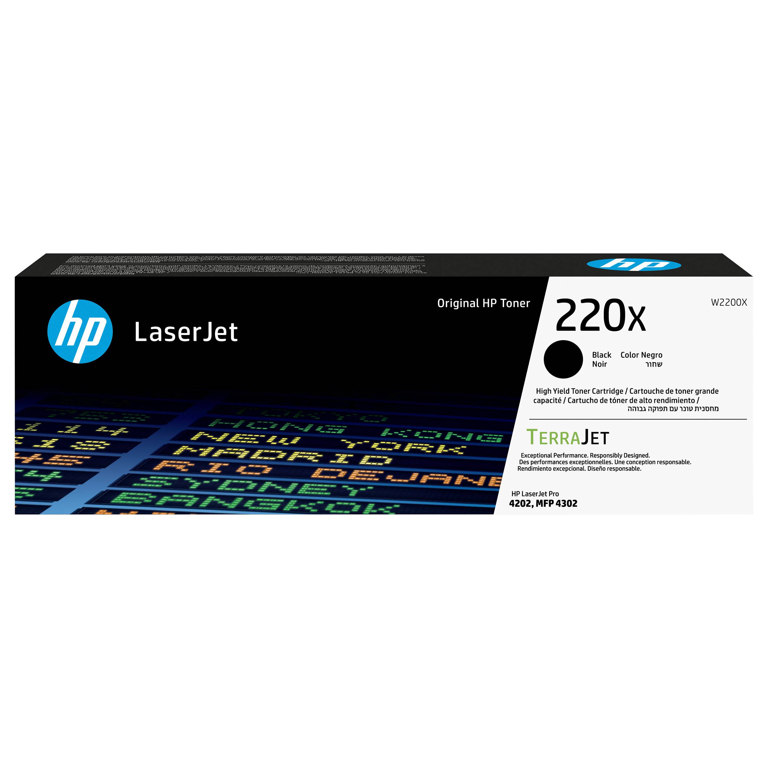 HP 220X Blk LaserJet toner cartridge Verbrauchsmaterialien Toner