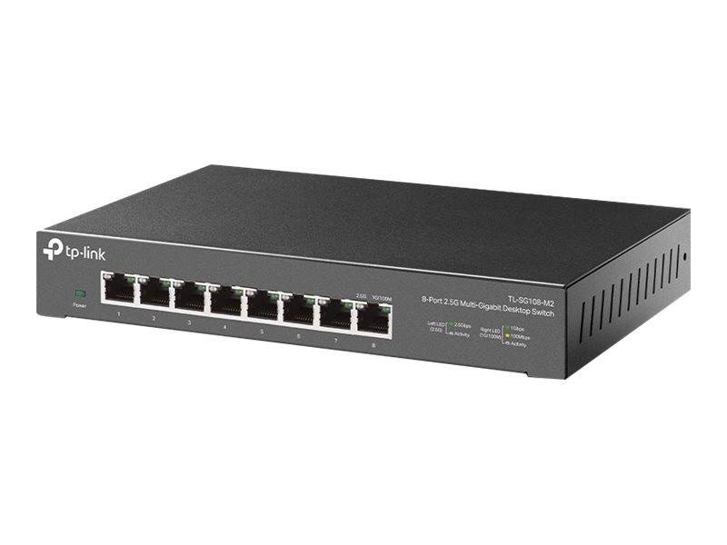 TP-Link Switch 8x 2.5G Multi-Gigabit TL-SG108-M2 Multimedia-Technik Switche