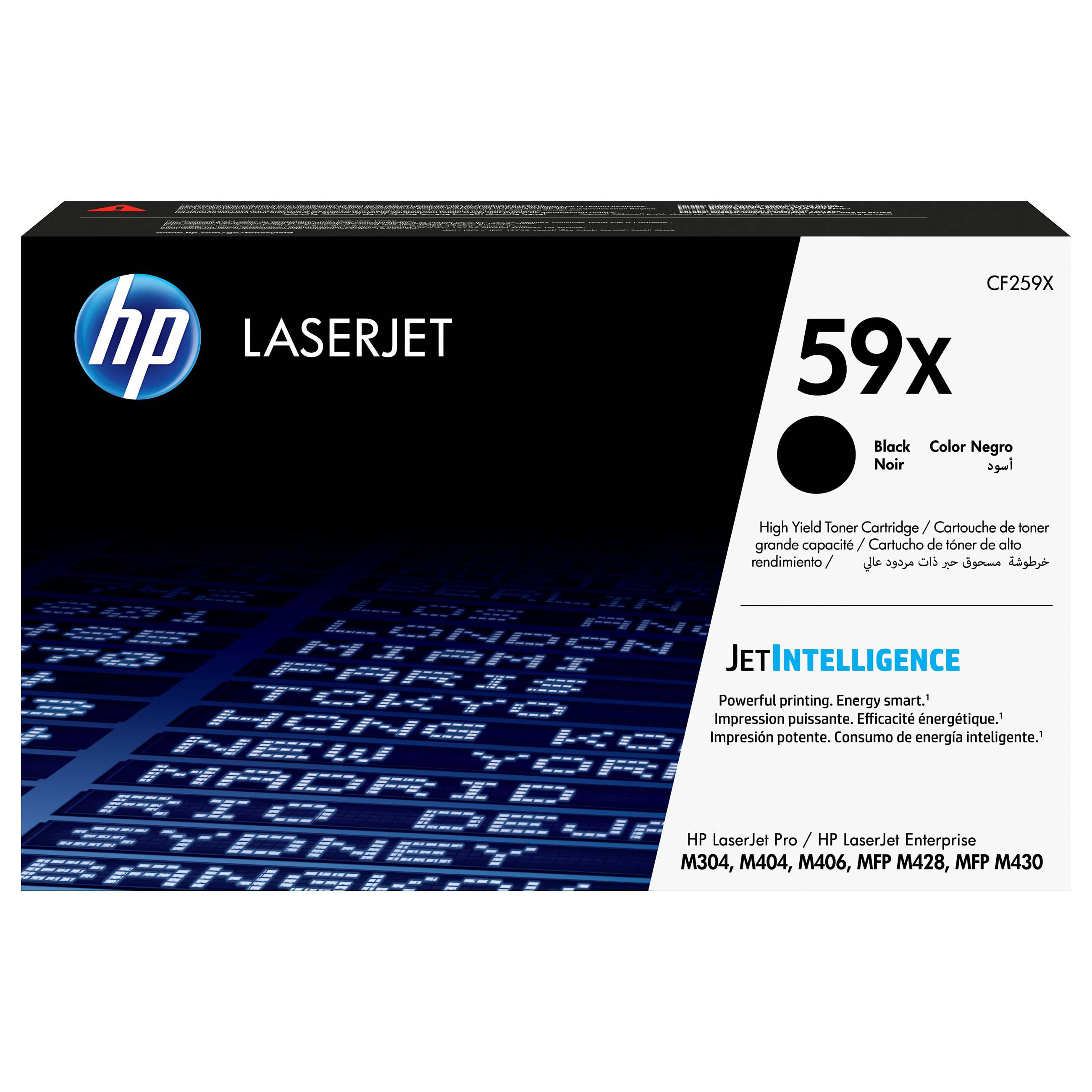 HP 59X High Yield Black Original LaserJet toner cartridge Verbrauchsmaterialien Toner