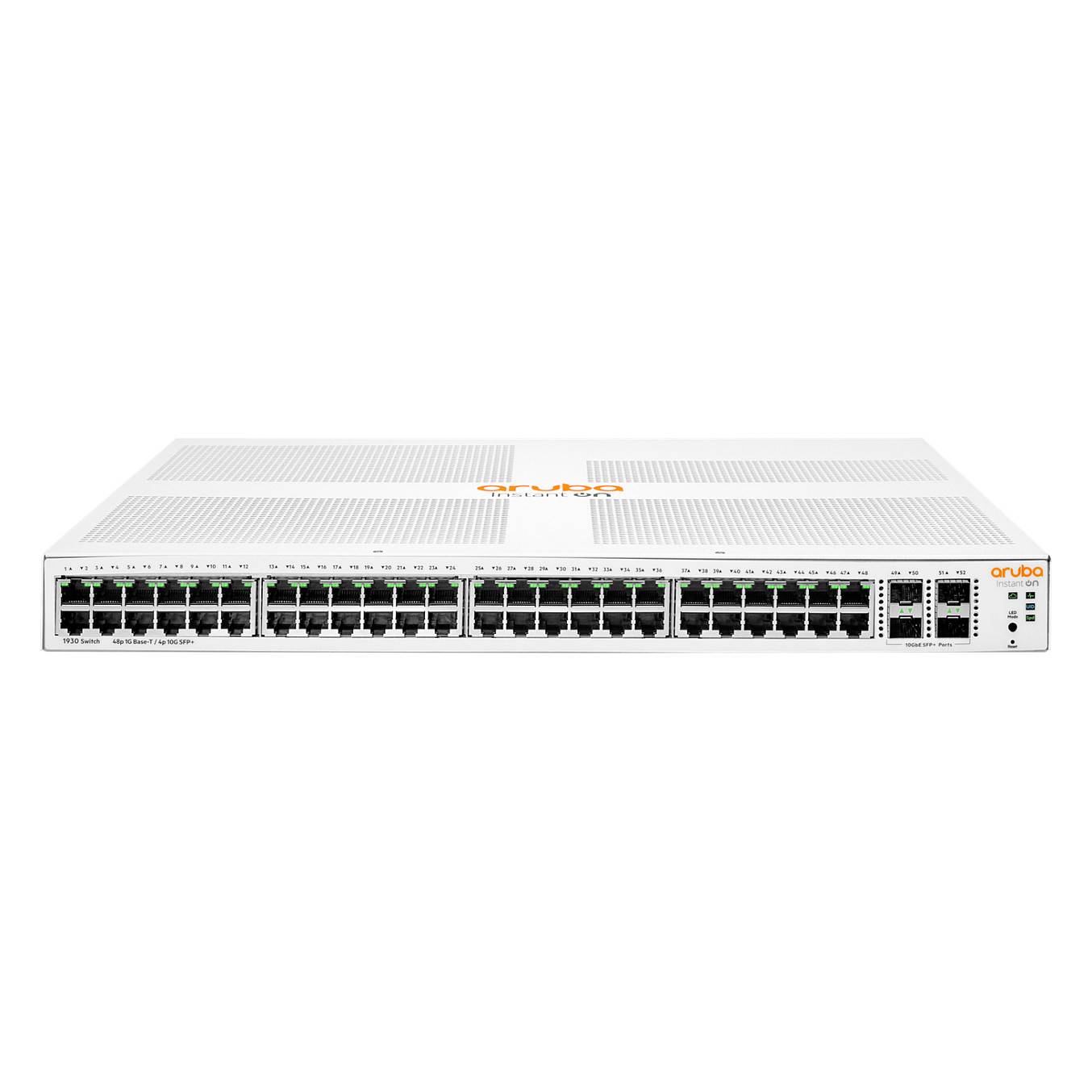 HPE Aruba Networking Instant On 1930 48G Class4 PoE 4SFP/SFP+ 370W Netzwerk Switching Hubs