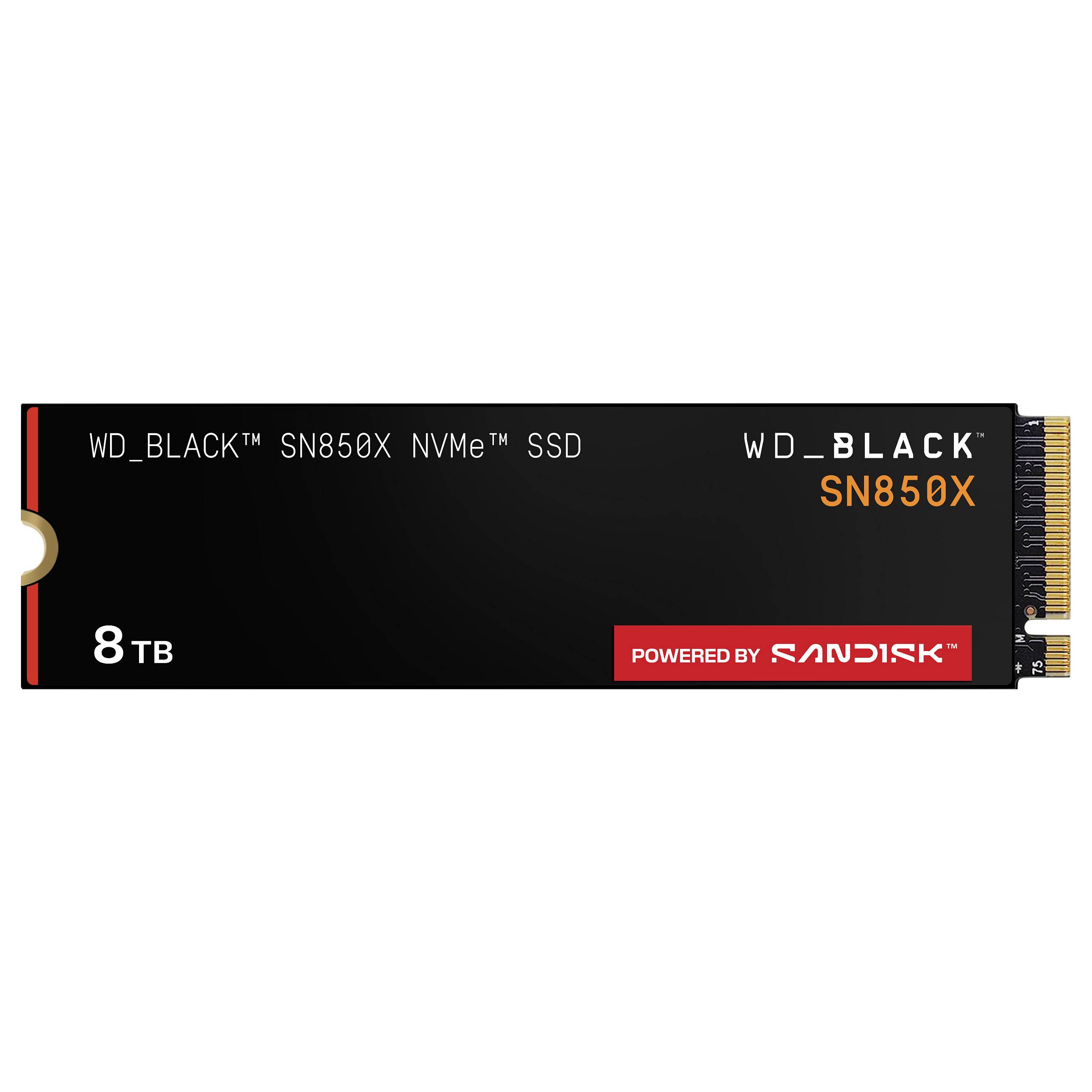 SanDisk Black WD_BLACK SN850X NVMe SSDs Interne