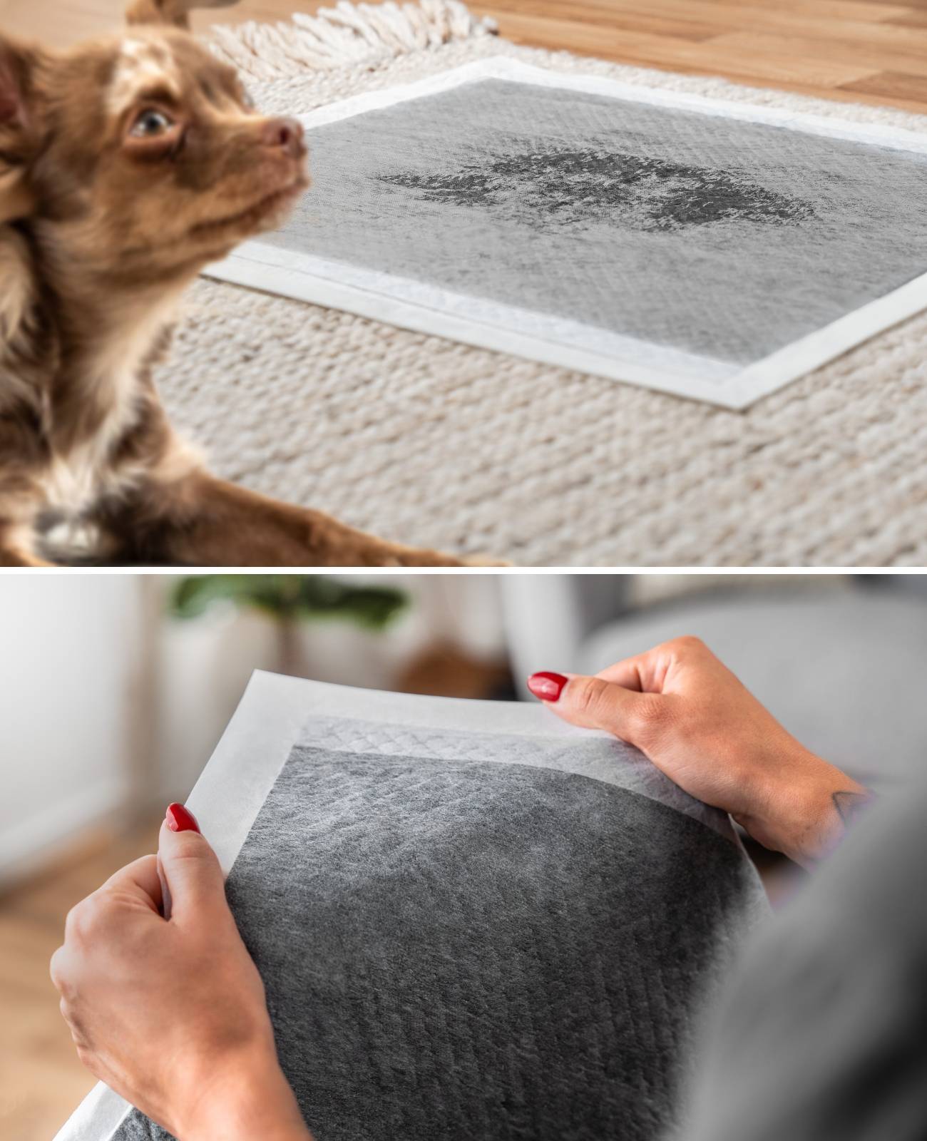 lionto Trainingspads, Aktivkohle-Welpenunterlagen mit 6 Schichten, saugstark & geruchshemmend, ideal für Zuhause & Reisen, 60x90 cm, 100 Stück