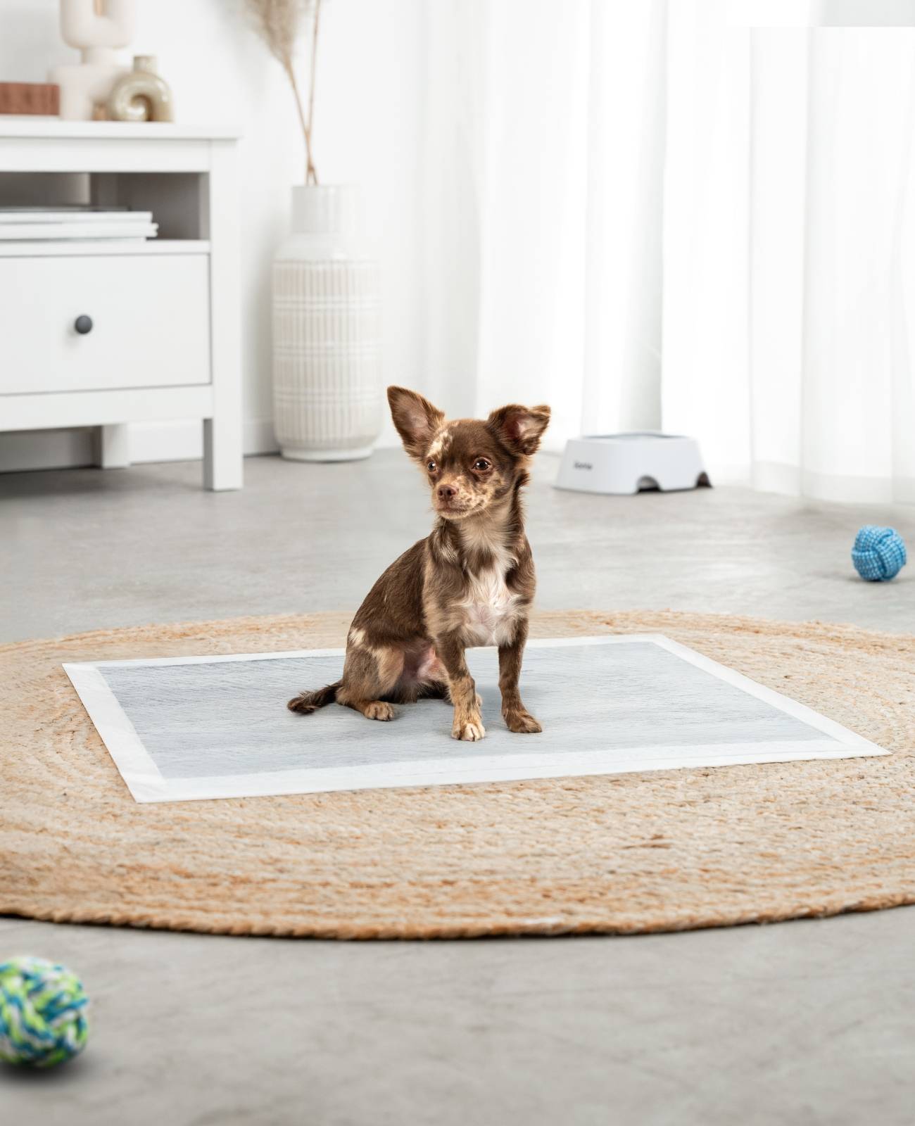 lionto Trainingspads, Aktivkohle-Welpenunterlagen mit 6 Schichten, saugstark & geruchshemmend, ideal für Zuhause & Reisen, 60x60 cm, 50 Stück