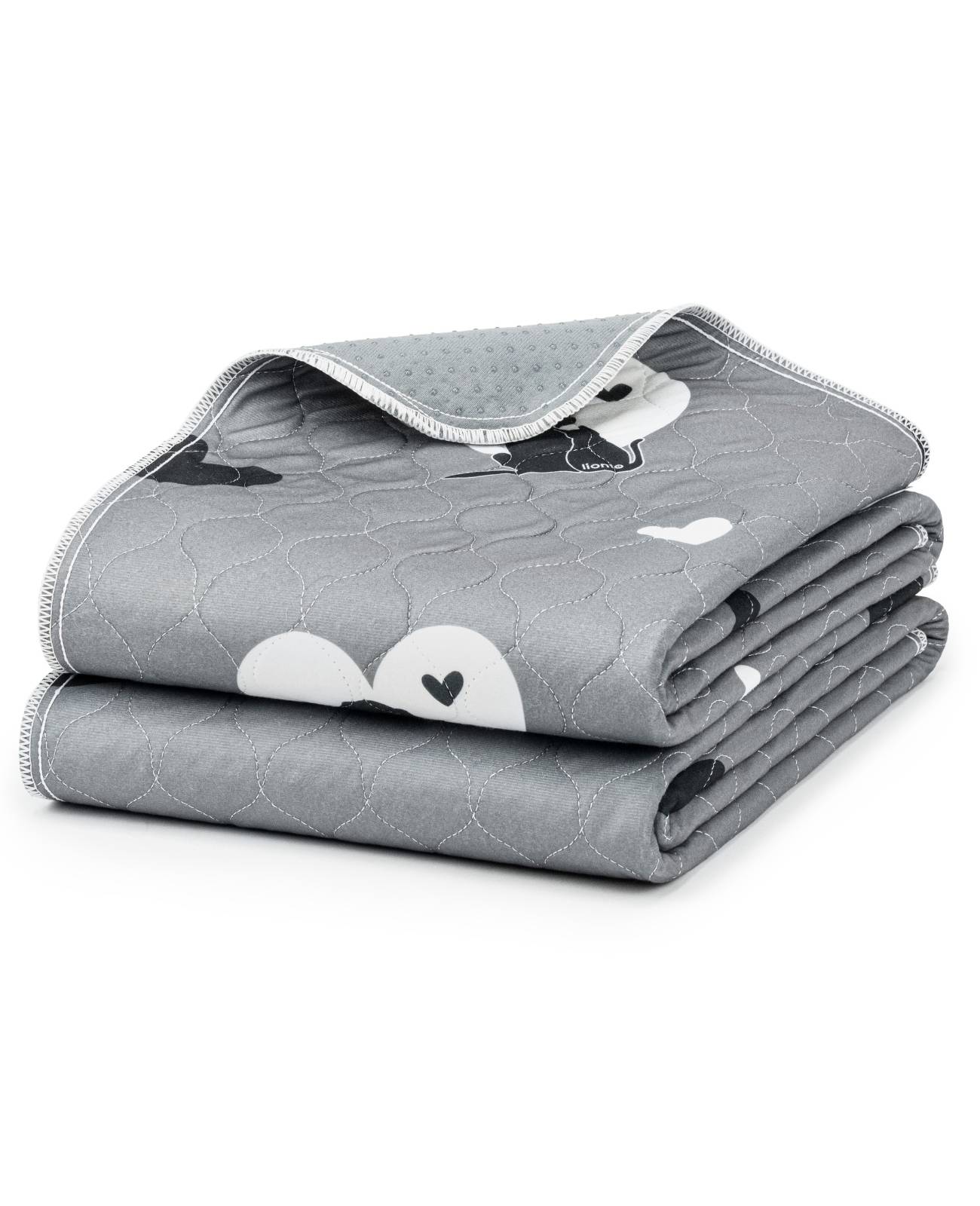 lionto Welpenunterlagen, waschbare, wiederverwendbare Trainingspads mit 4-lagigem Saugkern & rutschfester Unterseite, 122x91 cm, 2-er Set