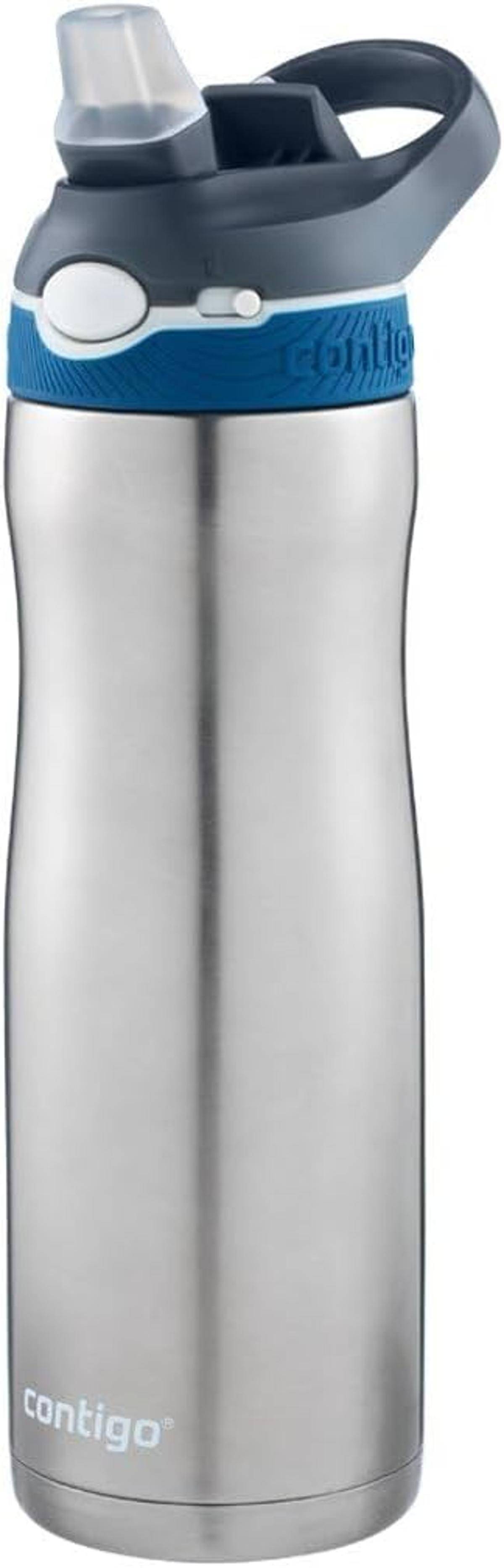 Contigo Trinkflasche Ashland Chill Edelstahl Wasserflasche 590 ml Monaco