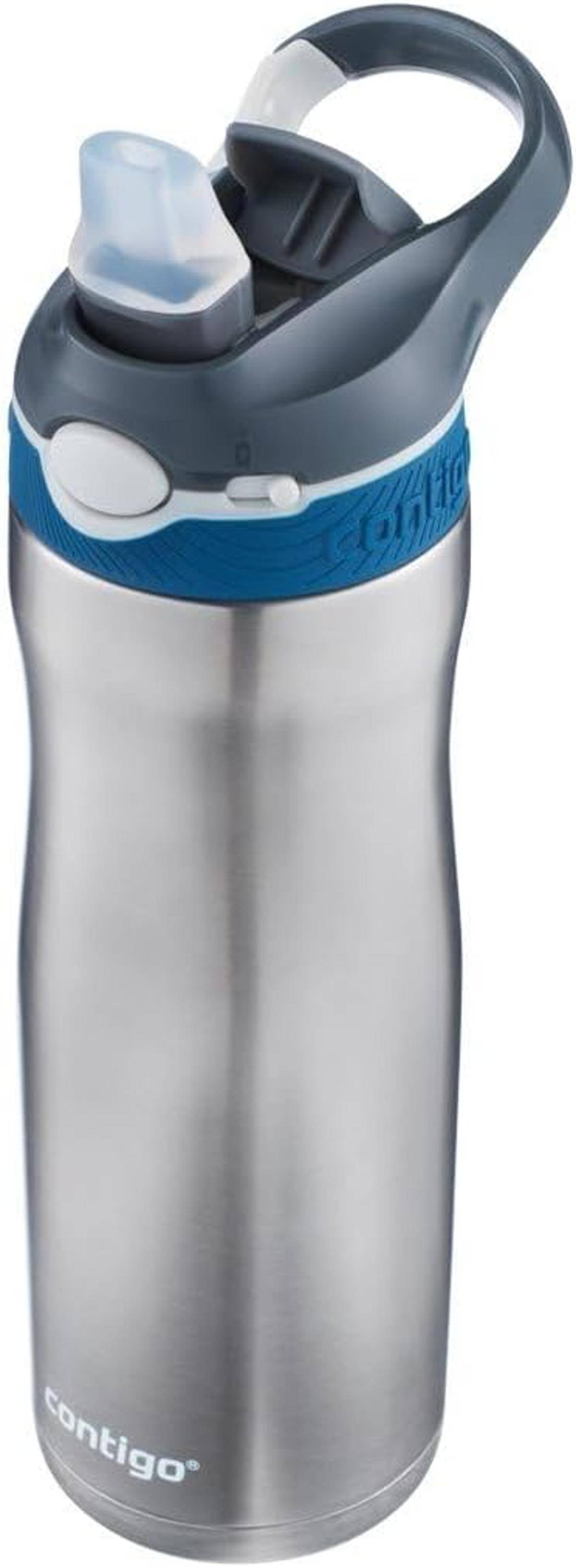 Contigo Trinkflasche Ashland Chill Edelstahl Wasserflasche 590 ml Monaco