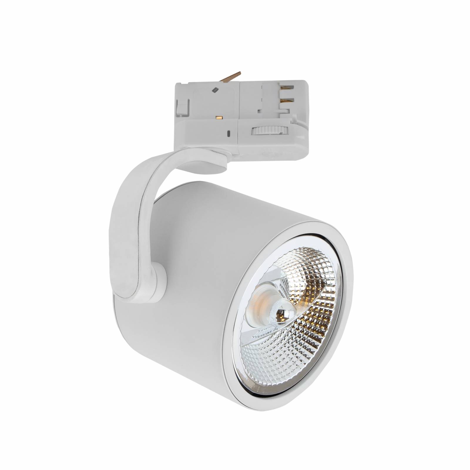 Spectrum LED 3-Phasen Stromschienenstrahler MADARA AR111 GU10 Spot 230V IP20 max. 25W weiß