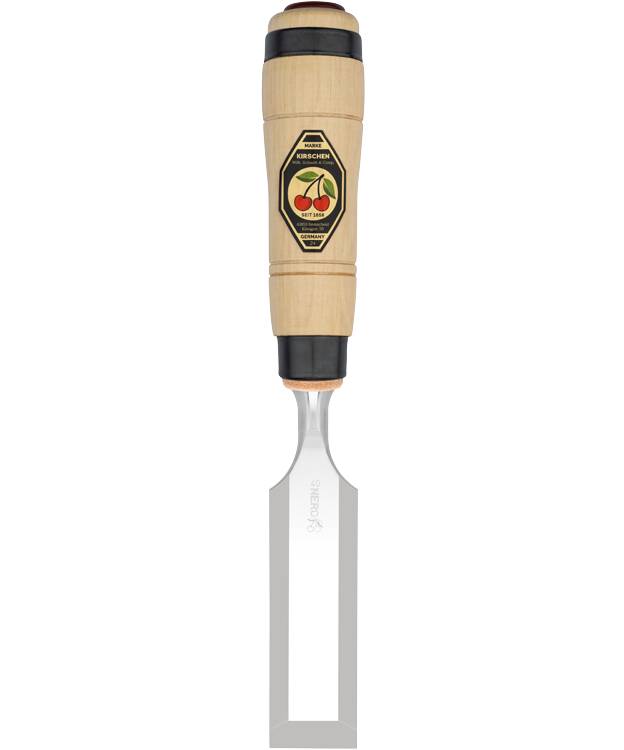 KIRSCHEN Zimmermannsbeitel 30 mm mit schwerem Weißbuchenheft und Schlagknopf 1206030