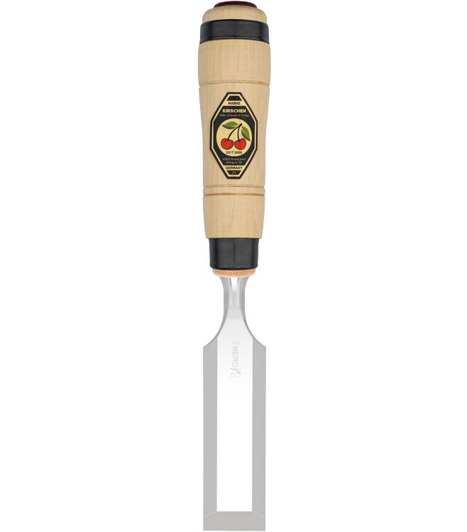 KIRSCHEN Zimmermannsbeitel 28 mm mit schwerem Weißbuchenheft und Schlagknopf 1206028
