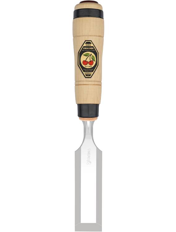 KIRSCHEN Zimmermannsbeitel 32 mm mit schwerem Weißbuchenheft und Schlagknopf 1206032