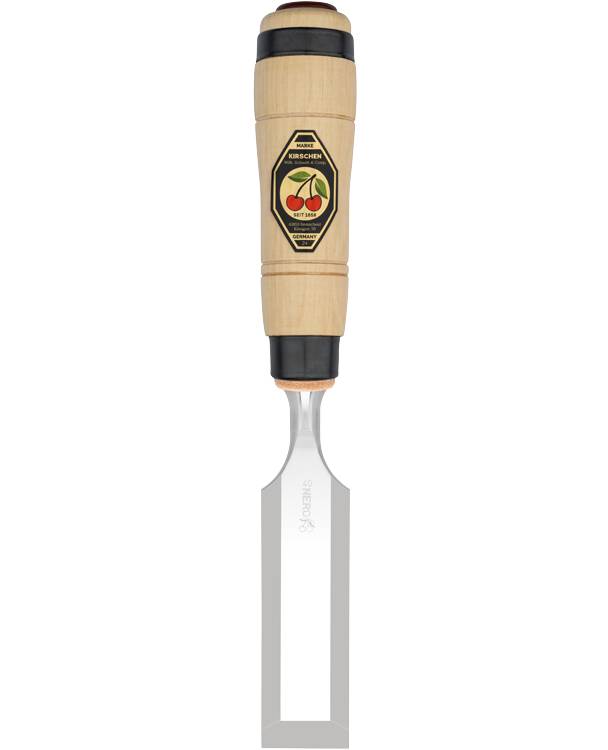 KIRSCHEN Zimmermannsbeitel 40 mm mit schwerem Weißbuchenheft und Schlagknopf 1206040