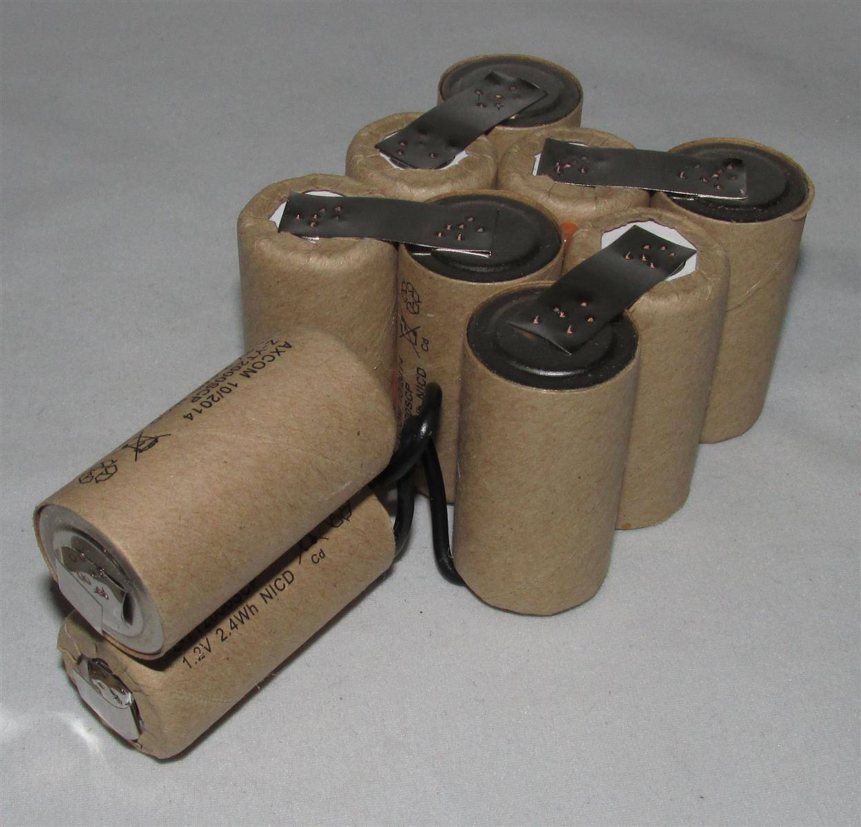 Akkupack für Bosch 2607300000 - 12 Volt 1500mAh / 18,00Wh - Ni-MH zum Selbsteinbau