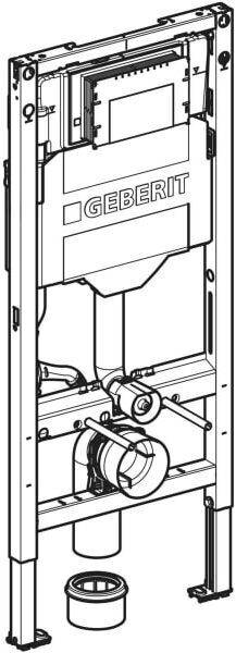 Geberit Duofix Element für Wand-WC, 112 cm, mit Sigma UP-Spülkasten 12 cm