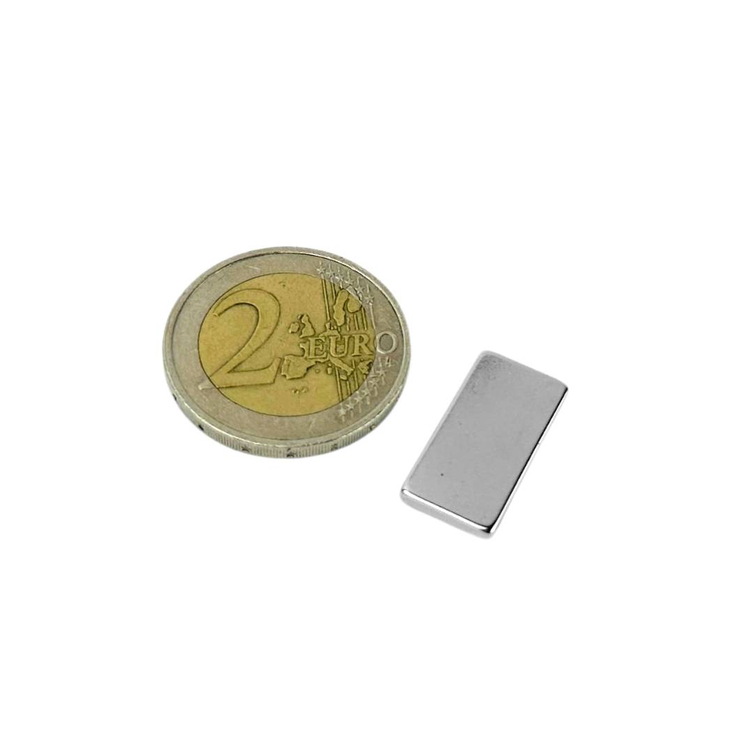 200 Stück Neodym Magnet 20mm x 10mm x 5mm Supermagnete hohe Haftkraft Quadermagnete