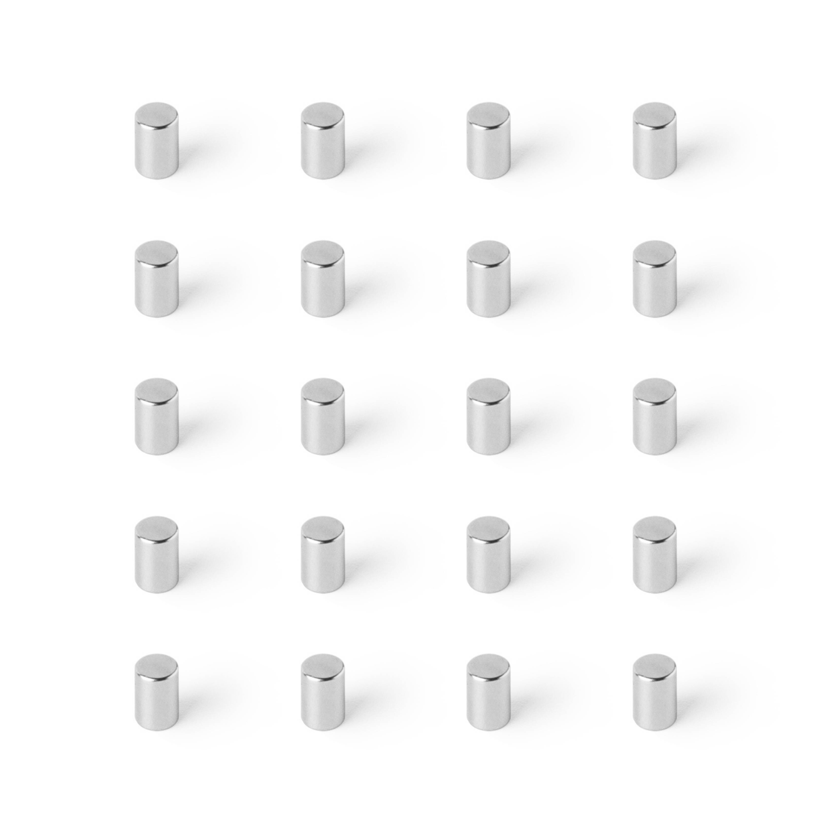 10 Stück Neodym Magnet 4mm x 6mm Supermagnete hohe Haftkraft Scheibenmagnet