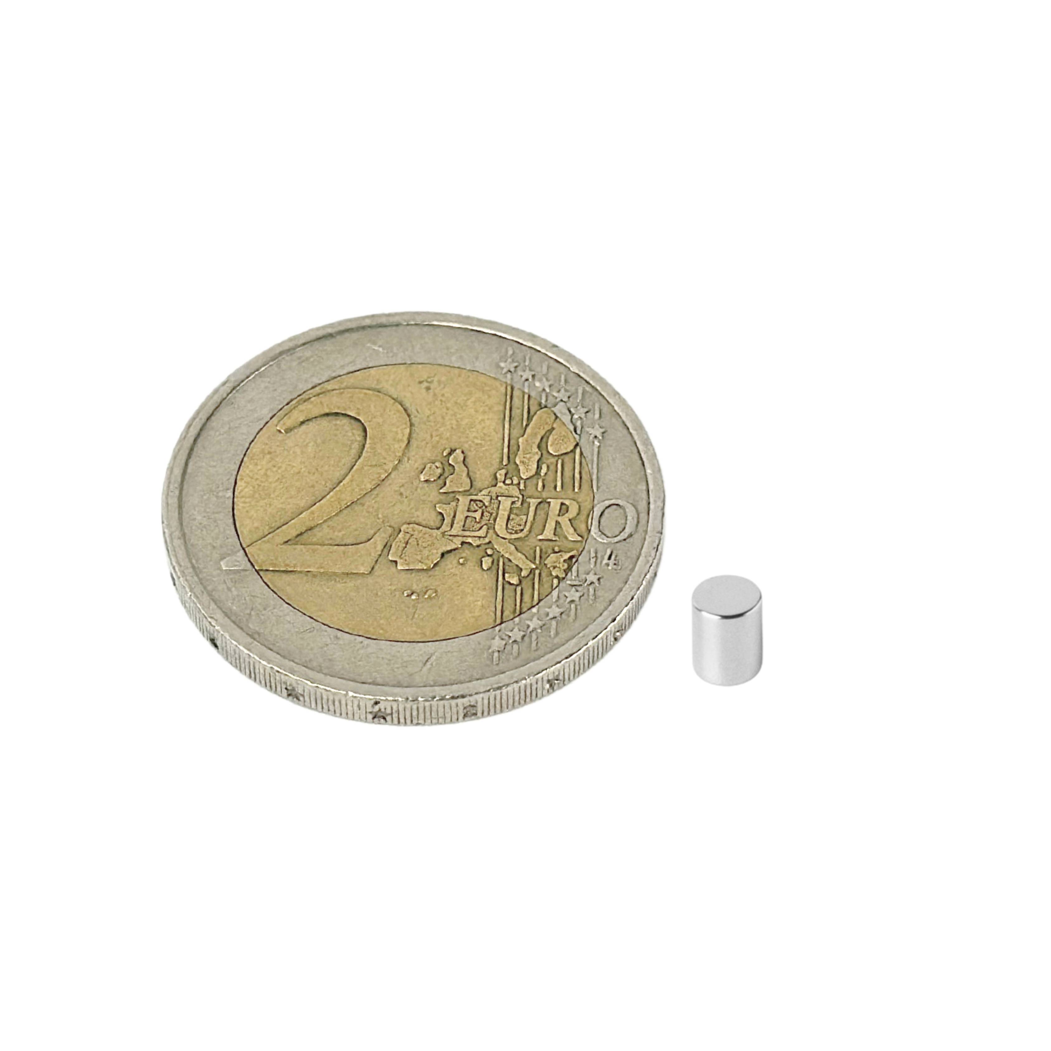 10 Stück Neodym Magnet 2mm x 5mm Supermagnete hohe Haftkraft Scheibenmagnet