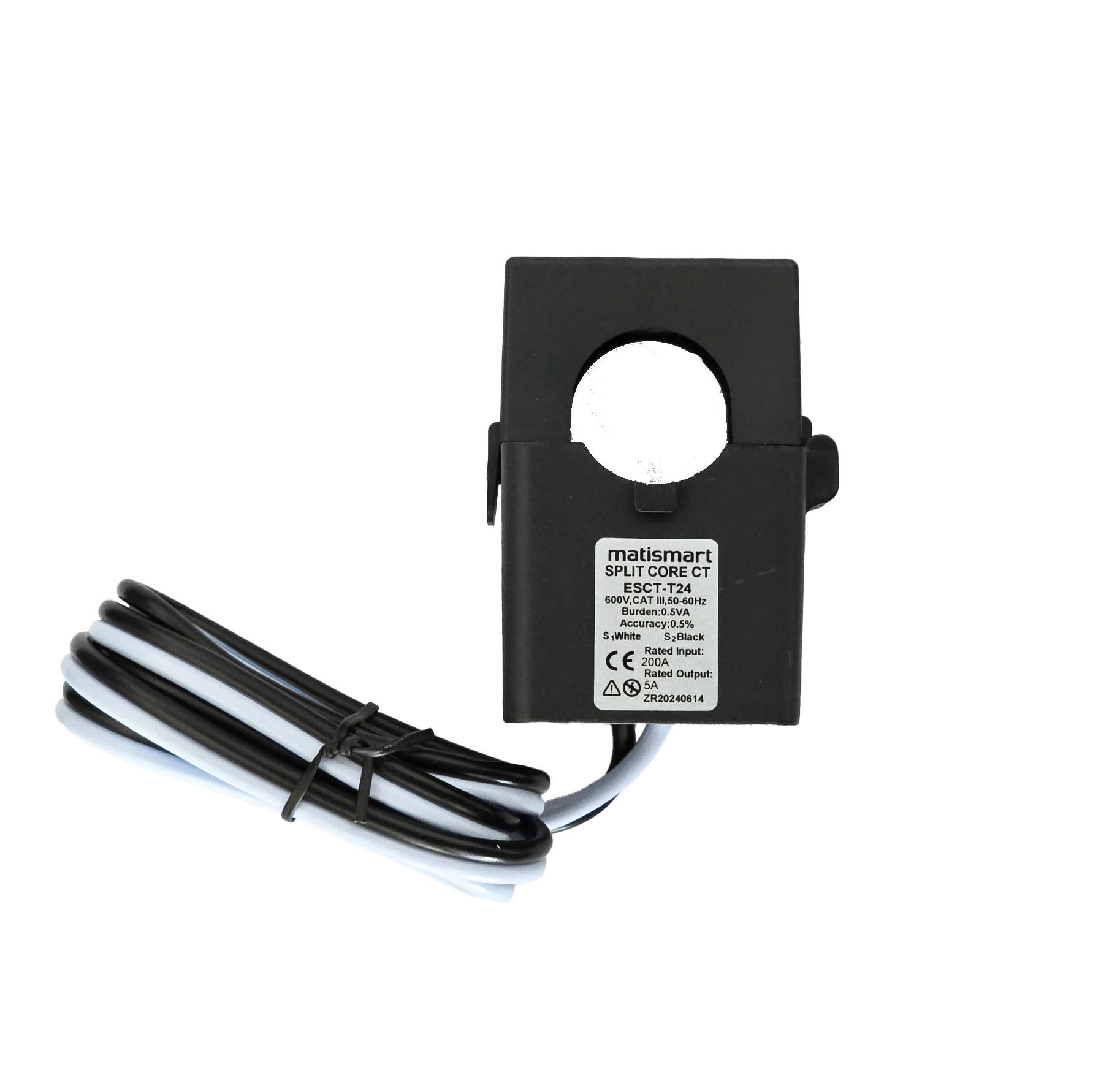Matismart SEM3350 Dreiphasen-Smartmeter Modbus, Multi-Tarif, 72mm, präzise Messung, IP51