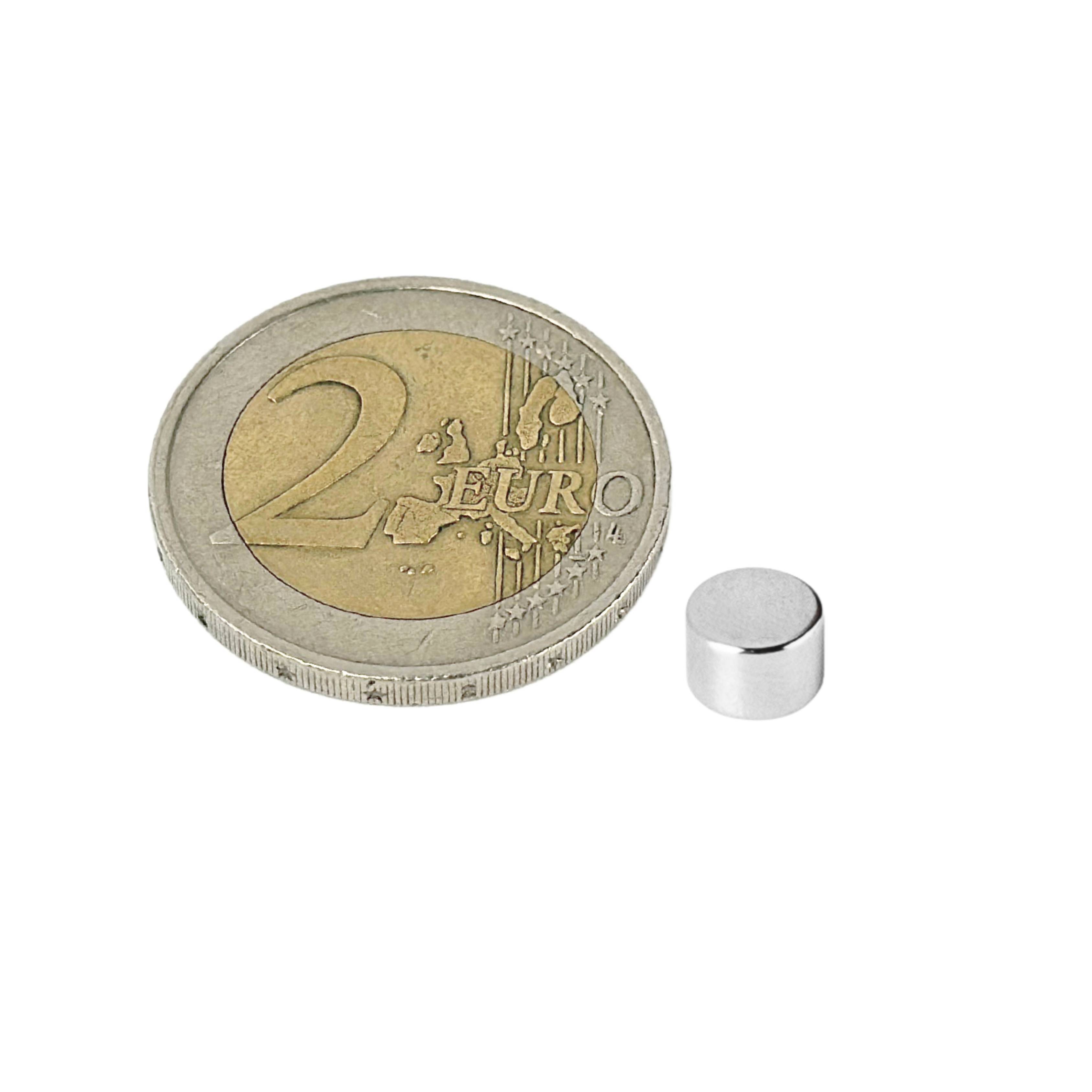 10 Stück Neodym Magnet 3mm x 2mm Supermagnete hohe Haftkraft Scheibenmagnet