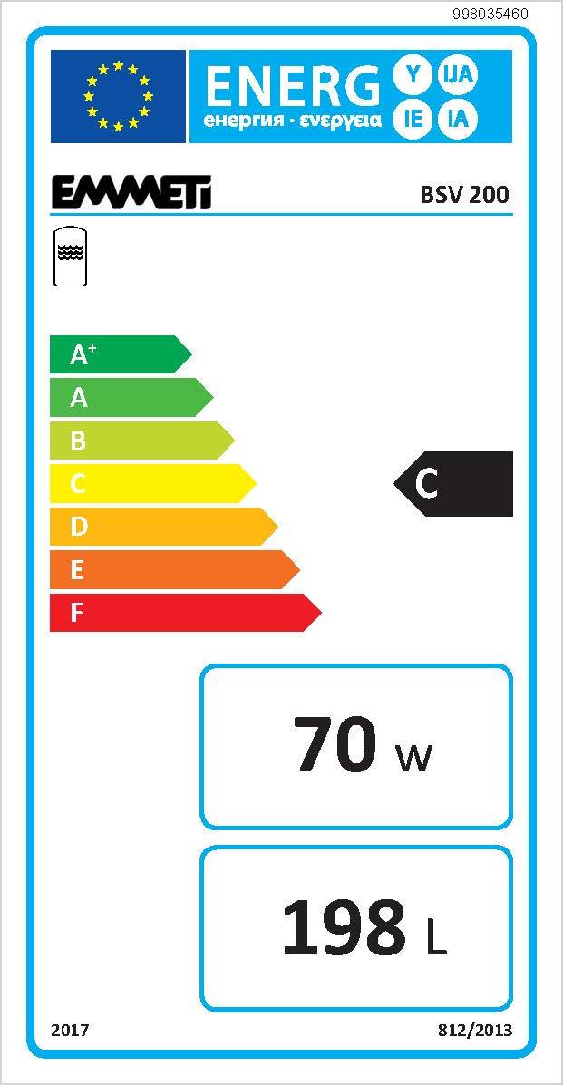 Emmeti Thermosyphon Solaranlage 200 L