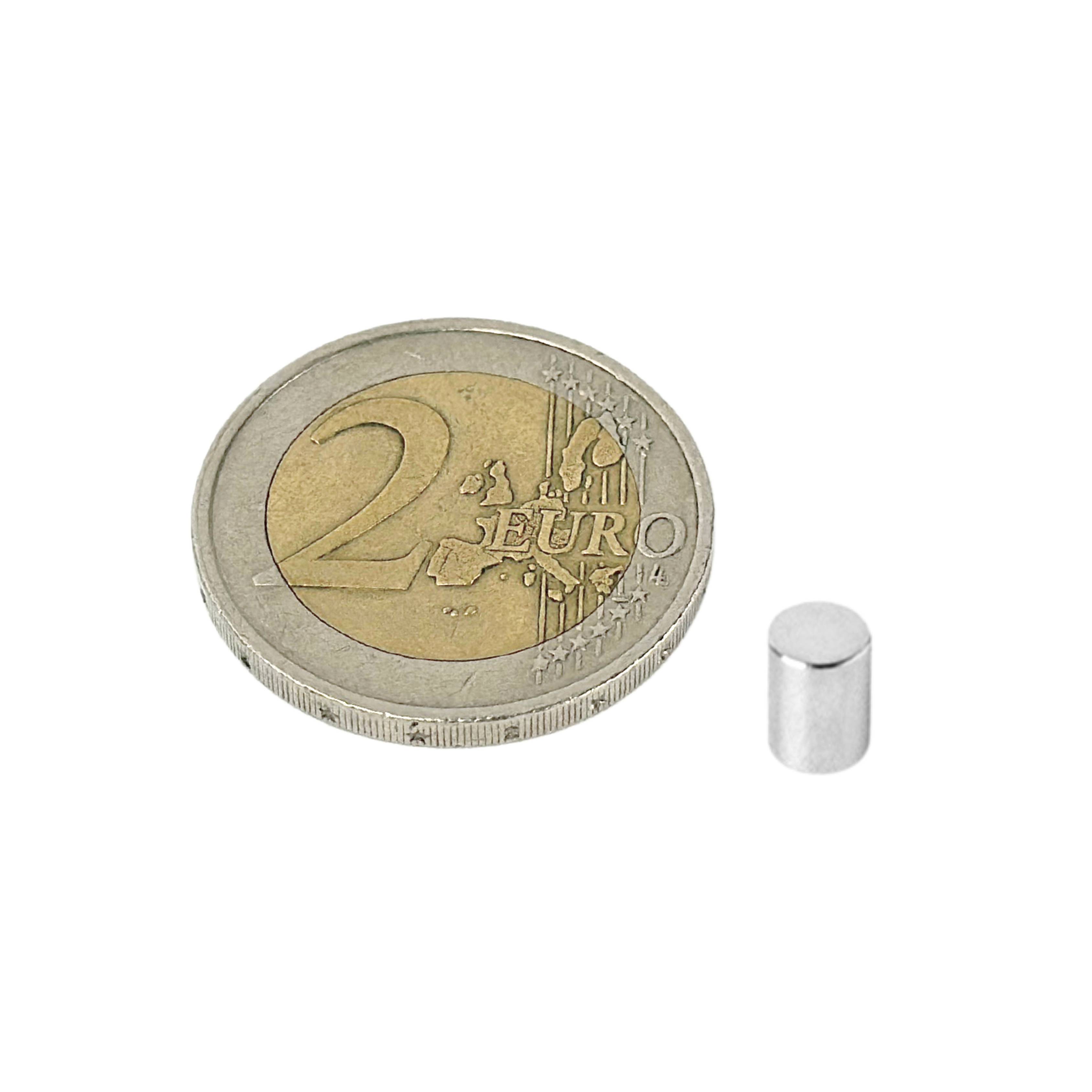 20 Stück Neodym Magnet 3mm x 4mm Supermagnete hohe Haftkraft Scheibenmagnet