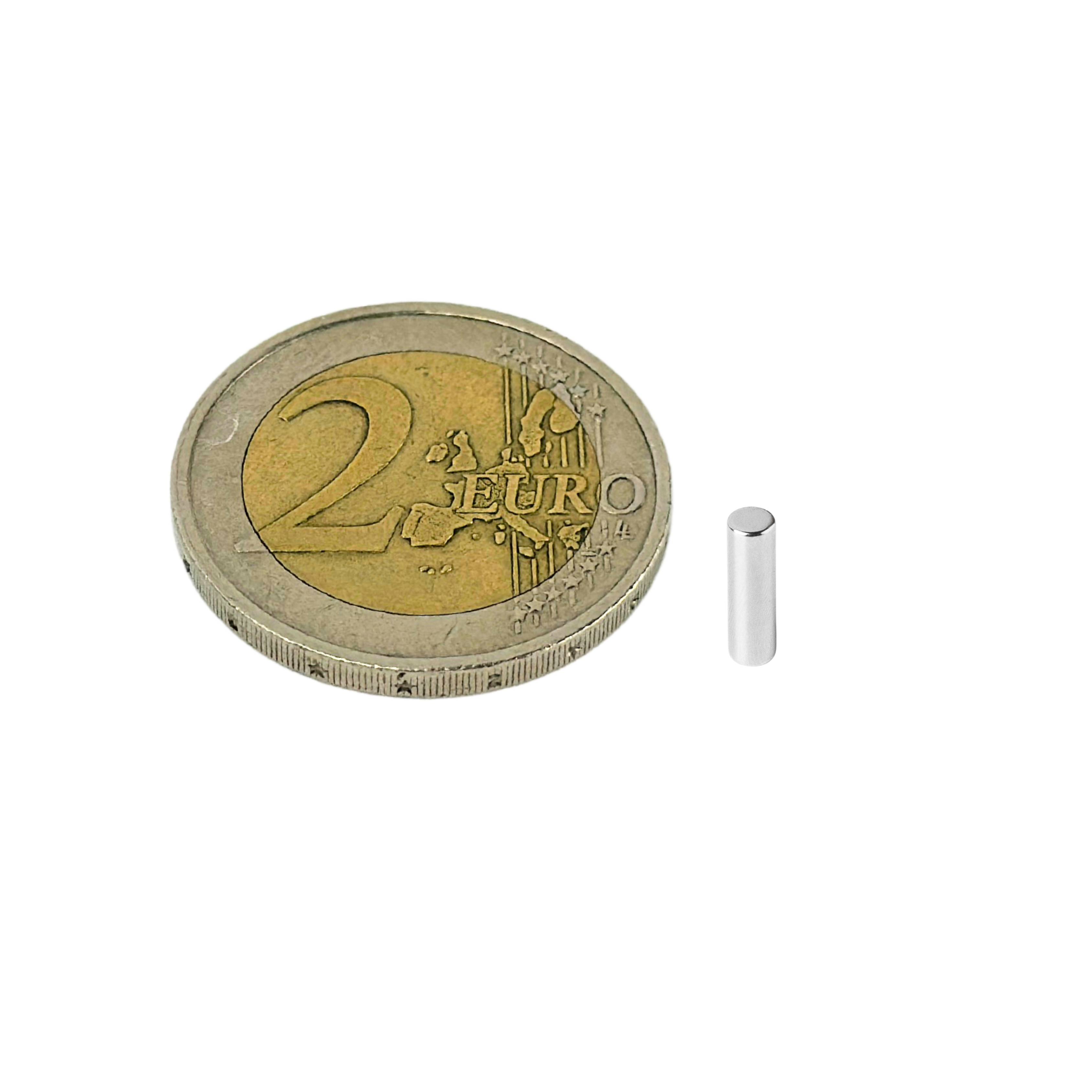 10 Stück Neodym Magnet 3mm x 8mm Supermagnete hohe Haftkraft Scheibenmagnet