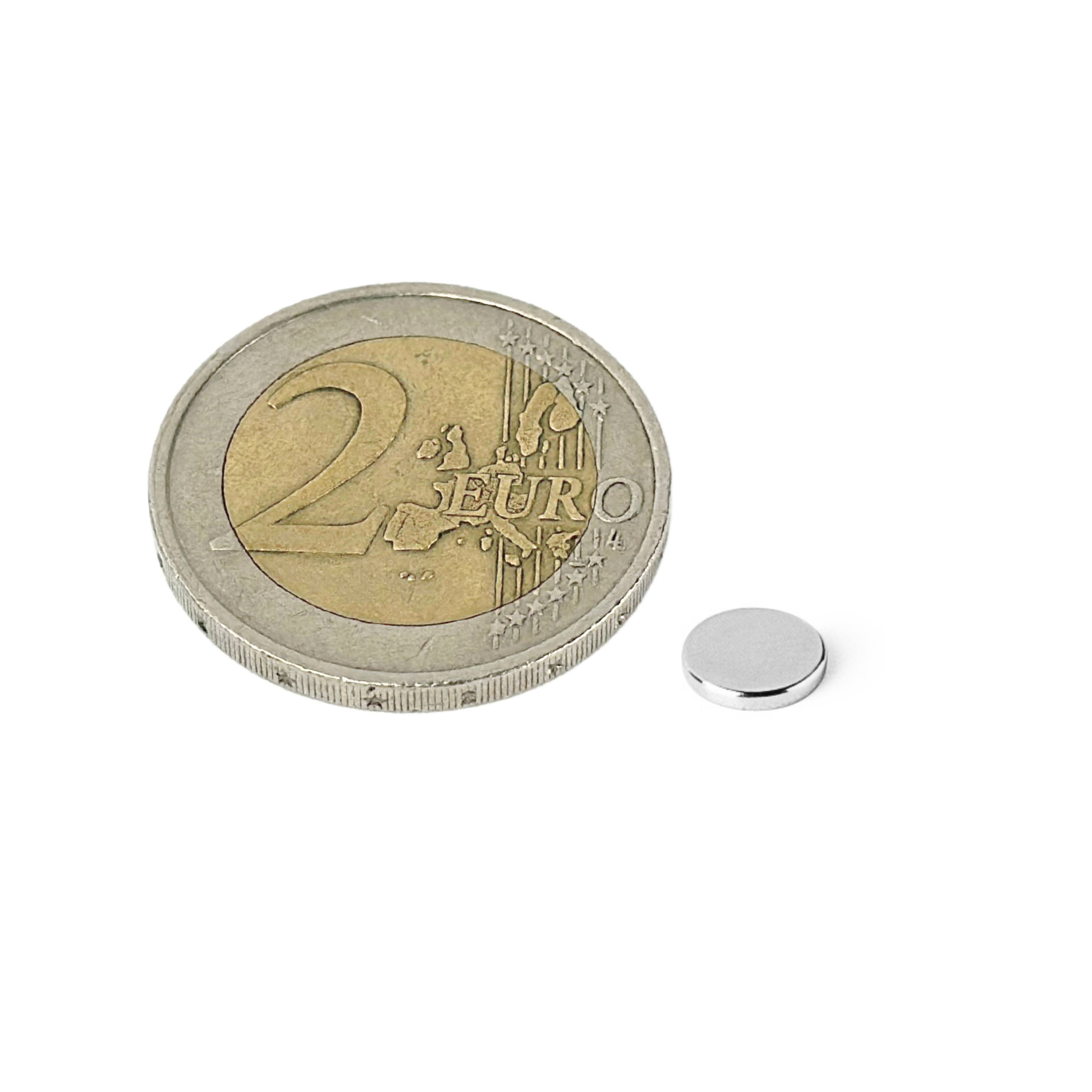 200 Stück Neodym Magnet 4mm x 1mm Supermagnete hohe Haftkraft Scheibenmagnet