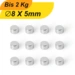 10 Stück Neodym Magnet 8mm x 5mm Supermagnete hohe Haftkraft Scheibenmagnet 10 Stück Neodym Magnet 8mm x 5mm Supermagnete hohe Haftkraft Scheibenmagnet