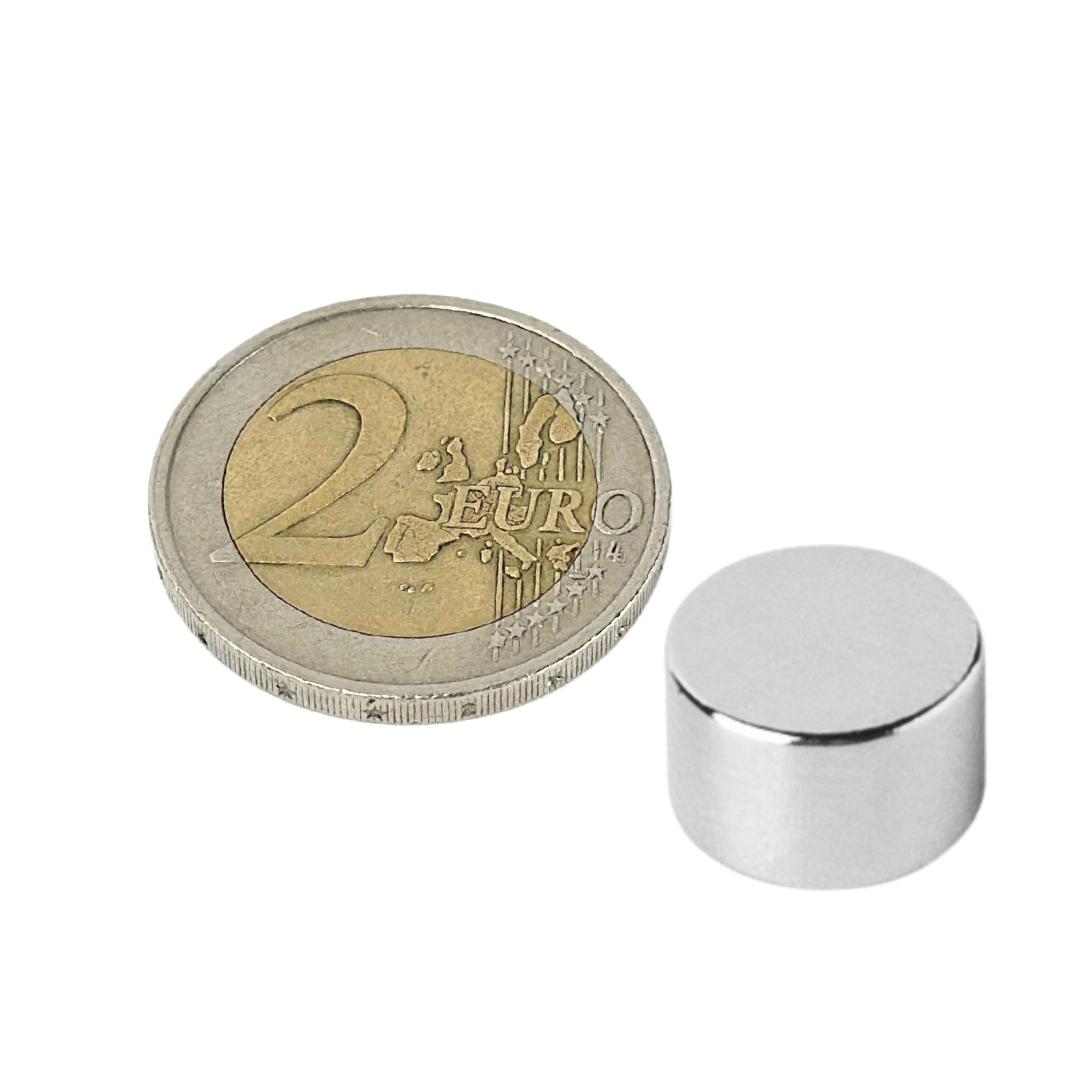 20 Stück Neodym Magnet 8mm x 5mm Supermagnete hohe Haftkraft Scheibenmagnet