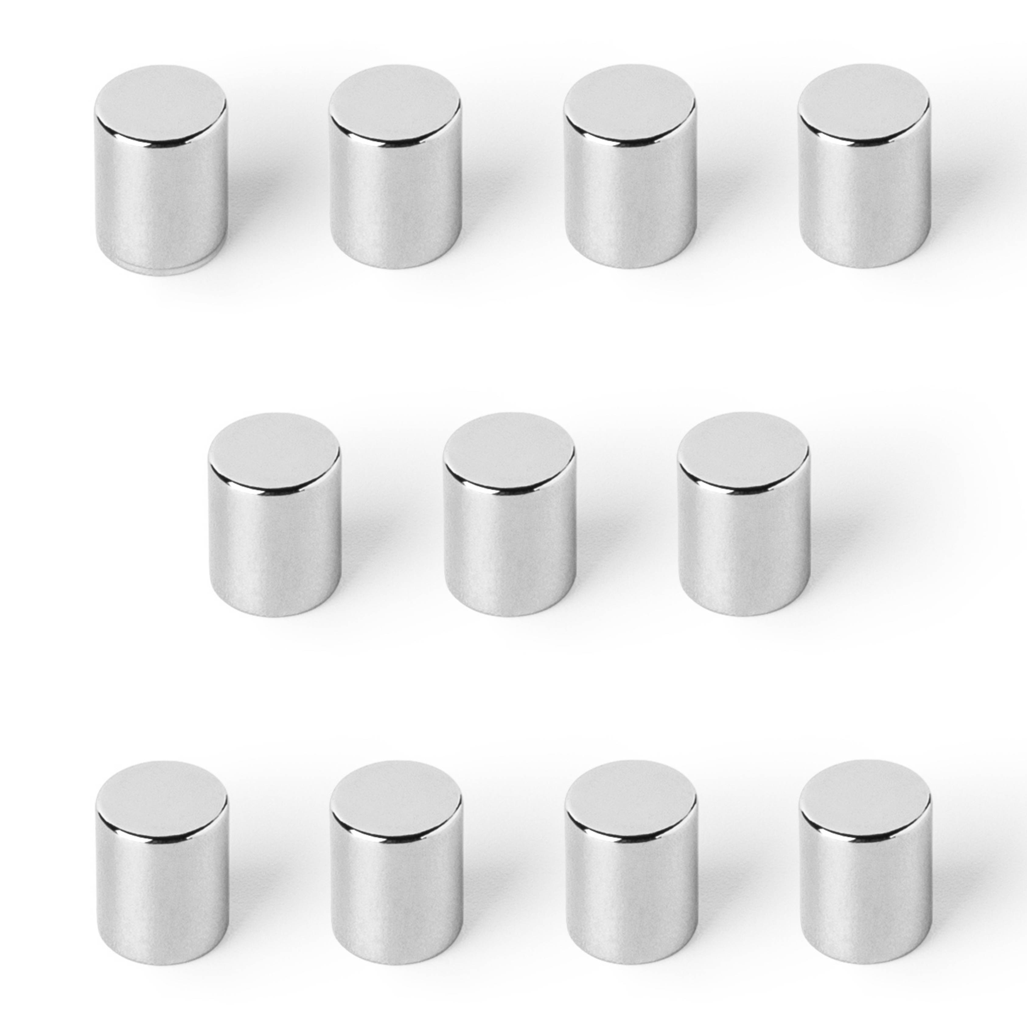 500 Stück Neodym Magnet 8mm x 10mm Supermagnete hohe Haftkraft Scheibenmagnet