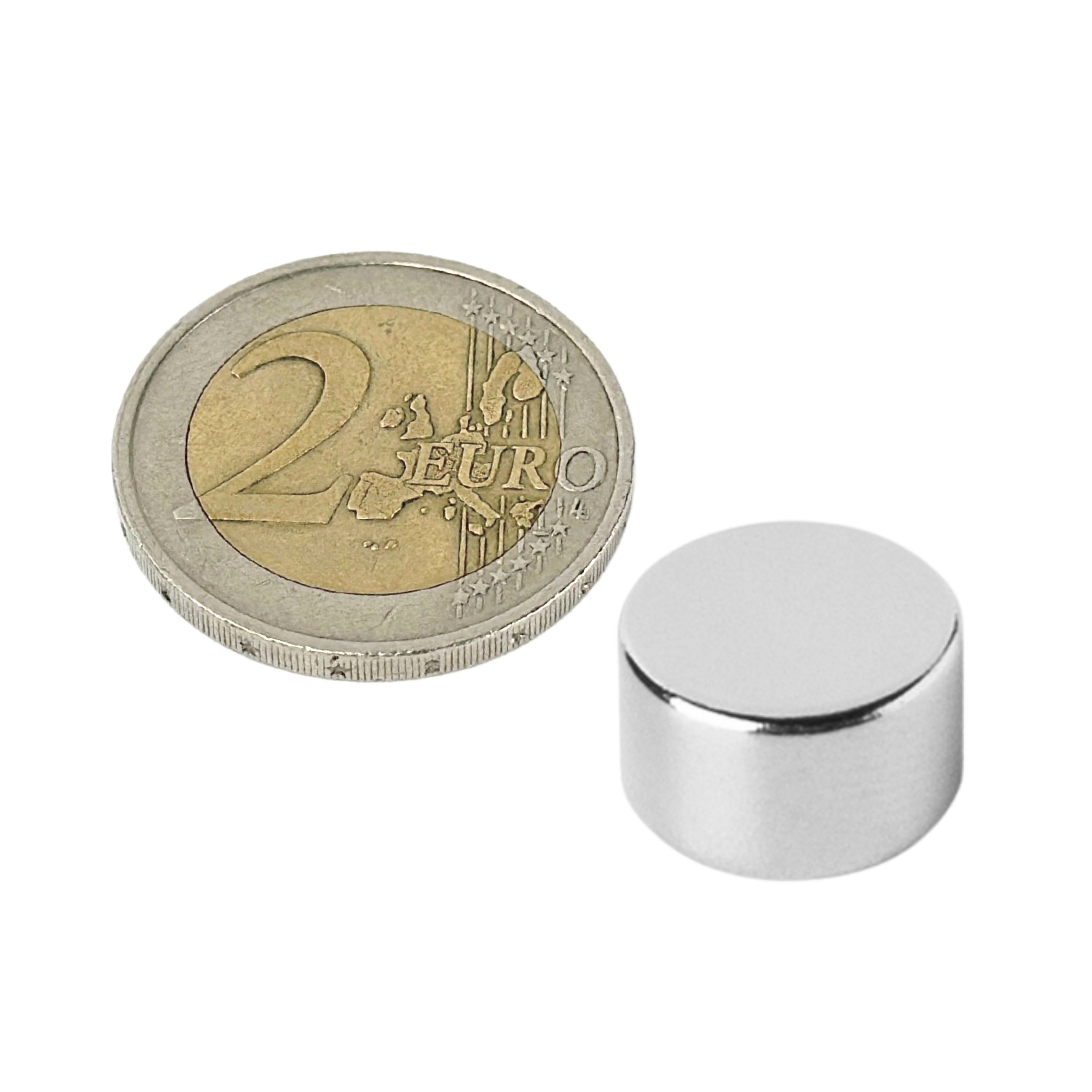 10 Stück Neodym Magnet 10mm x 6mm Supermagnete hohe Haftkraft Scheibenmagnet