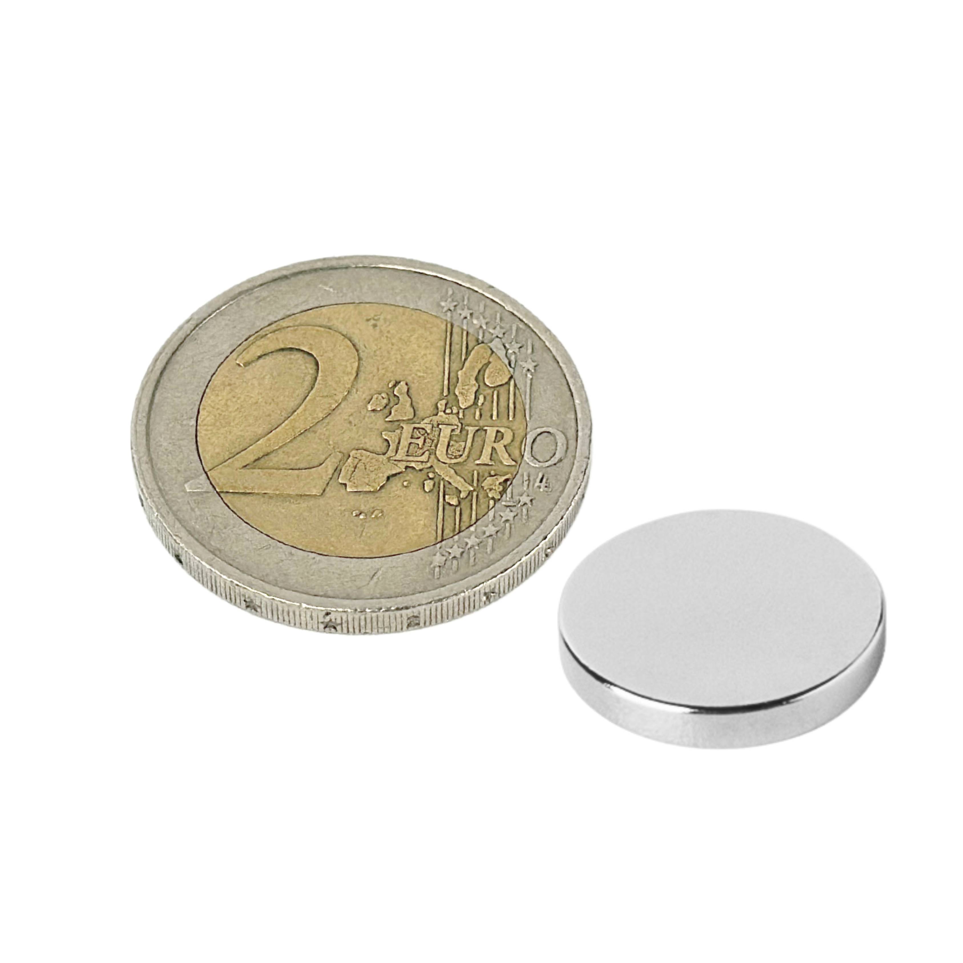 500 Stück Neodym Magnet 12mm x 2mm Supermagnete hohe Haftkraft Scheibenmagnet