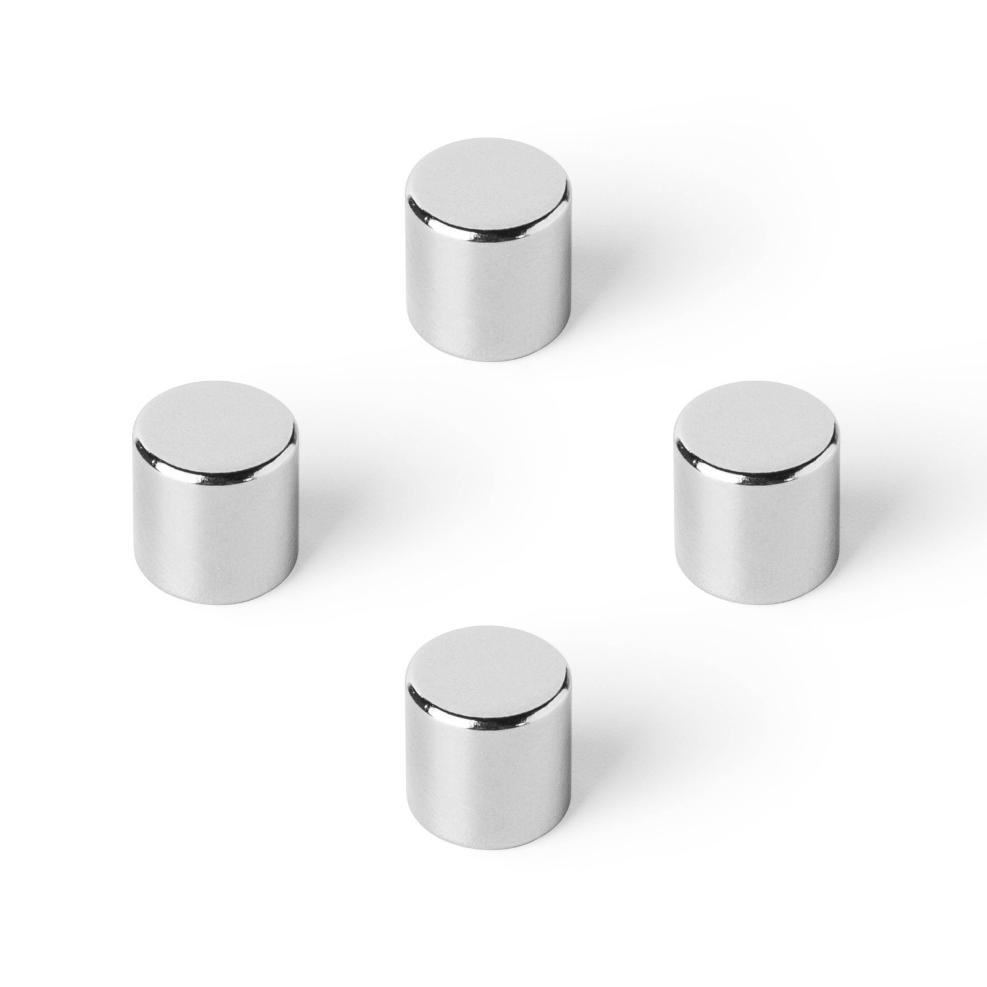 100 Stück Neodym Magnet 12mm x 12mm Supermagnete hohe Haftkraft Scheibenmagnet