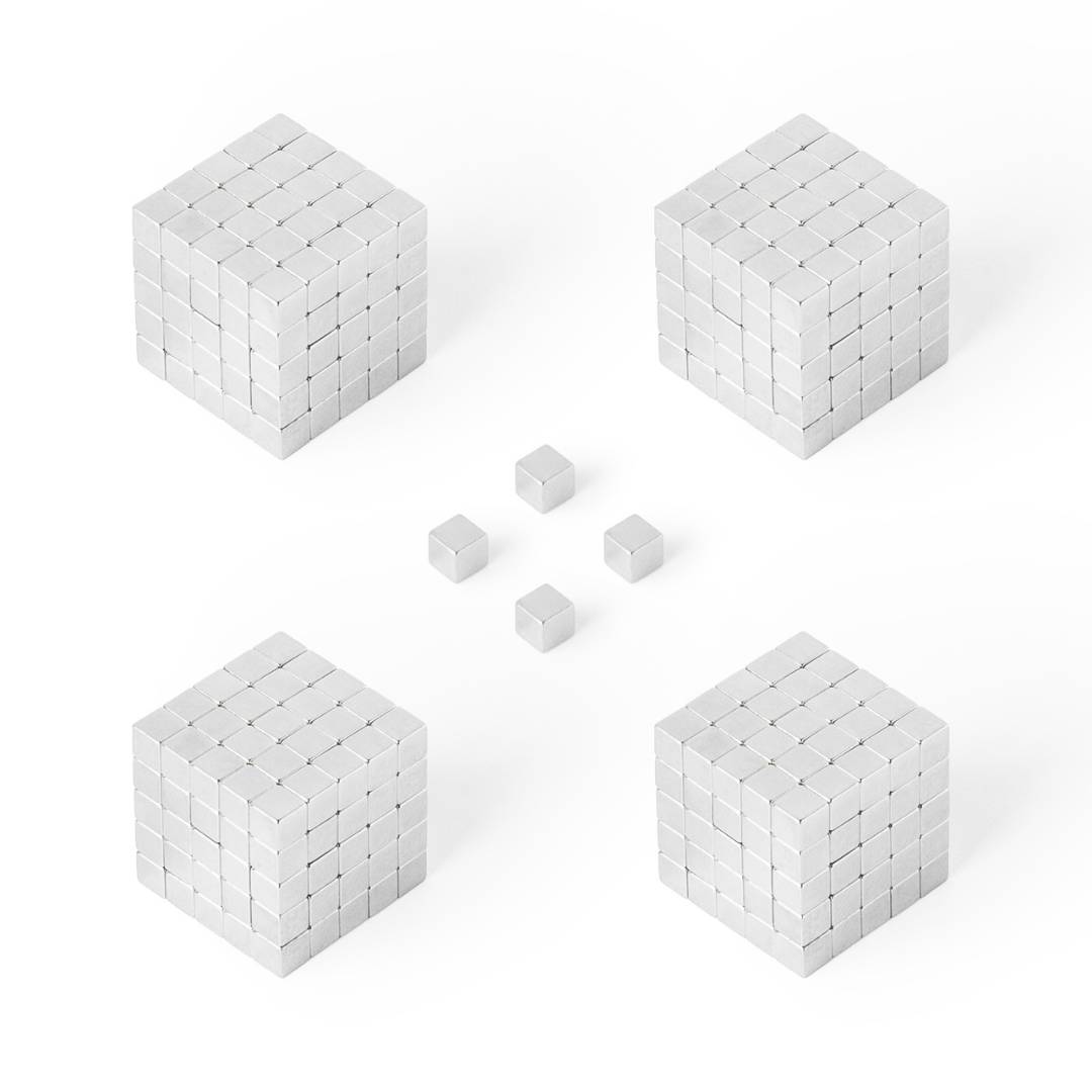 50 Stück Neodym Magnet 6x6x6 mm Supermagnete hohe Haftkraft Würfelmagnete