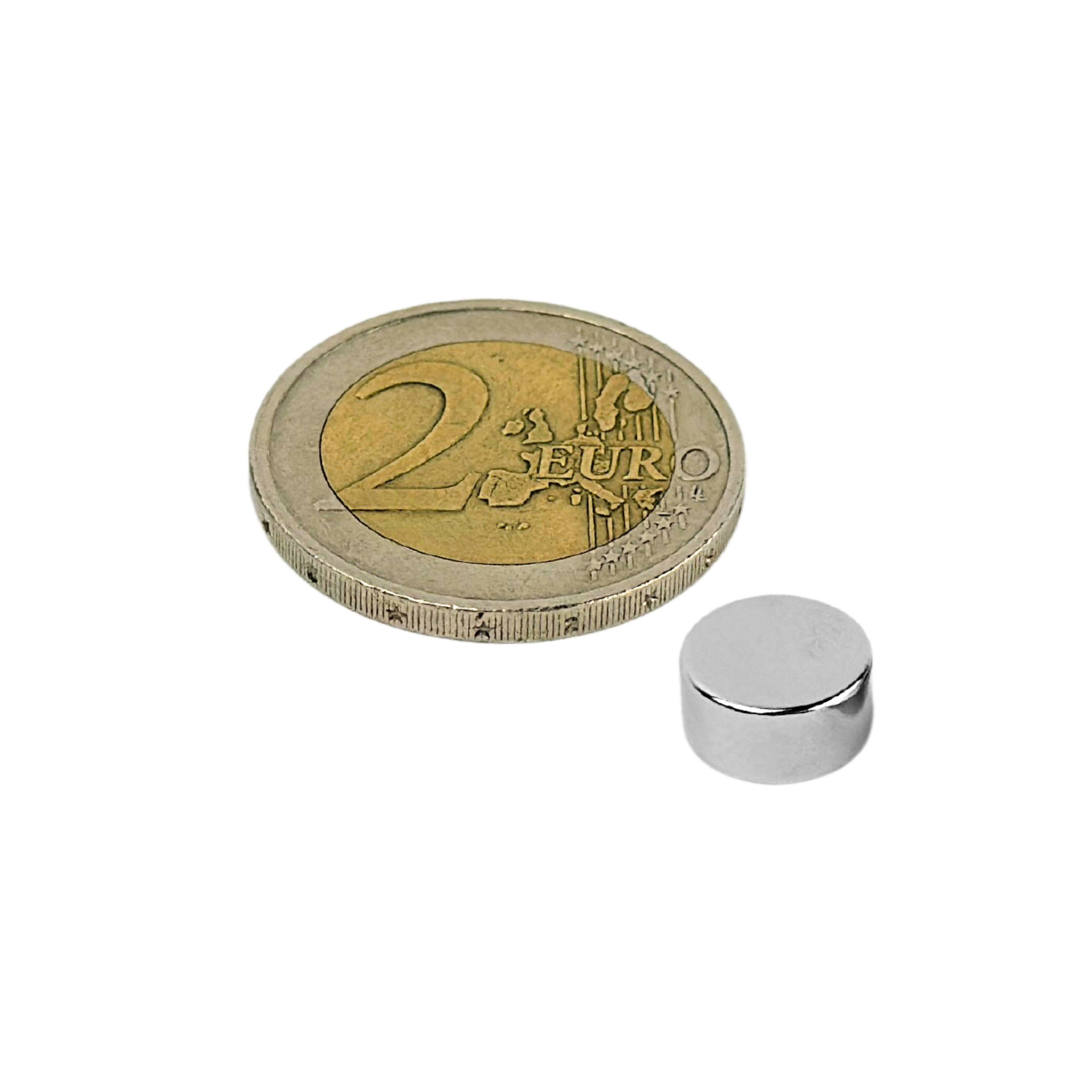 50 Stück Neodym Magnet 10mm x 5mm Supermagnete hohe Haftkraft Scheibenmagnet