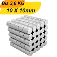 20 Stück Neodym Magnet 10mm x 10mm Supermagnete hohe Haftkraft Scheibenmagnet 20 Stück Neodym Magnet 10mm x 10mm Supermagnete hohe Haftkraft Scheibenmagnet