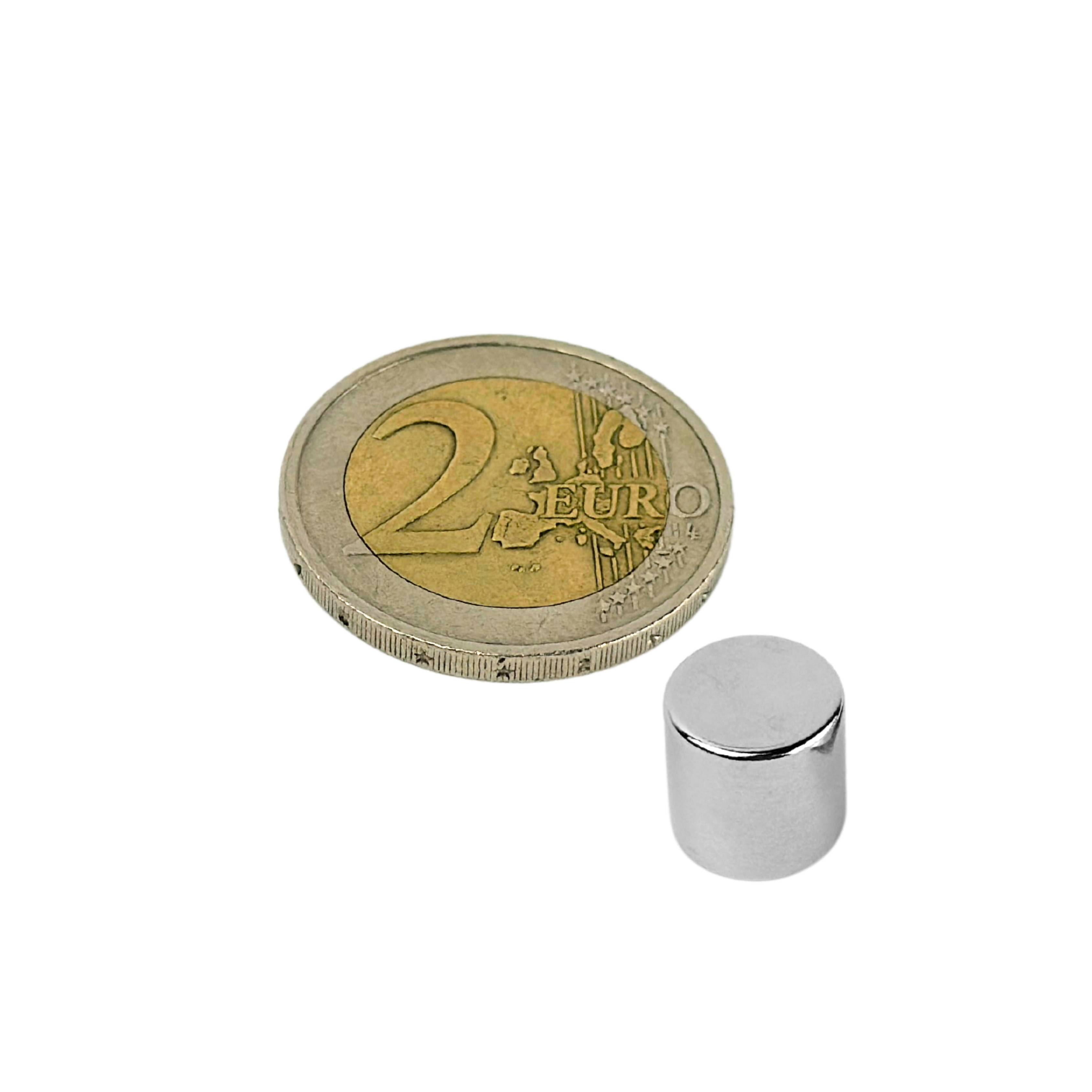 20 Stück Neodym Magnet 10mm x 10mm Supermagnete hohe Haftkraft Scheibenmagnet