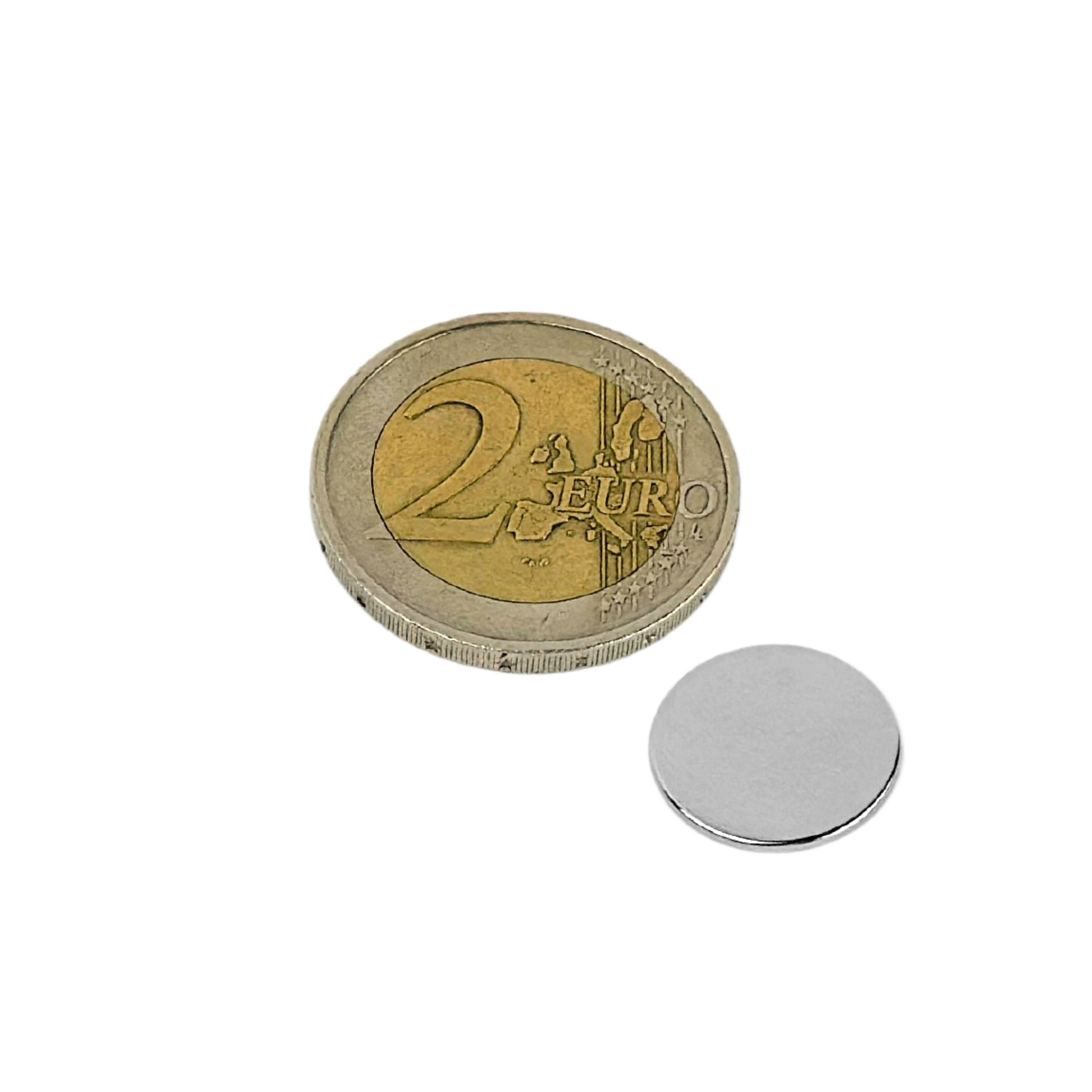 20 Stück Neodym Magnet 15mm x 1mm Supermagnete hohe Haftkraft Scheibenmagnet