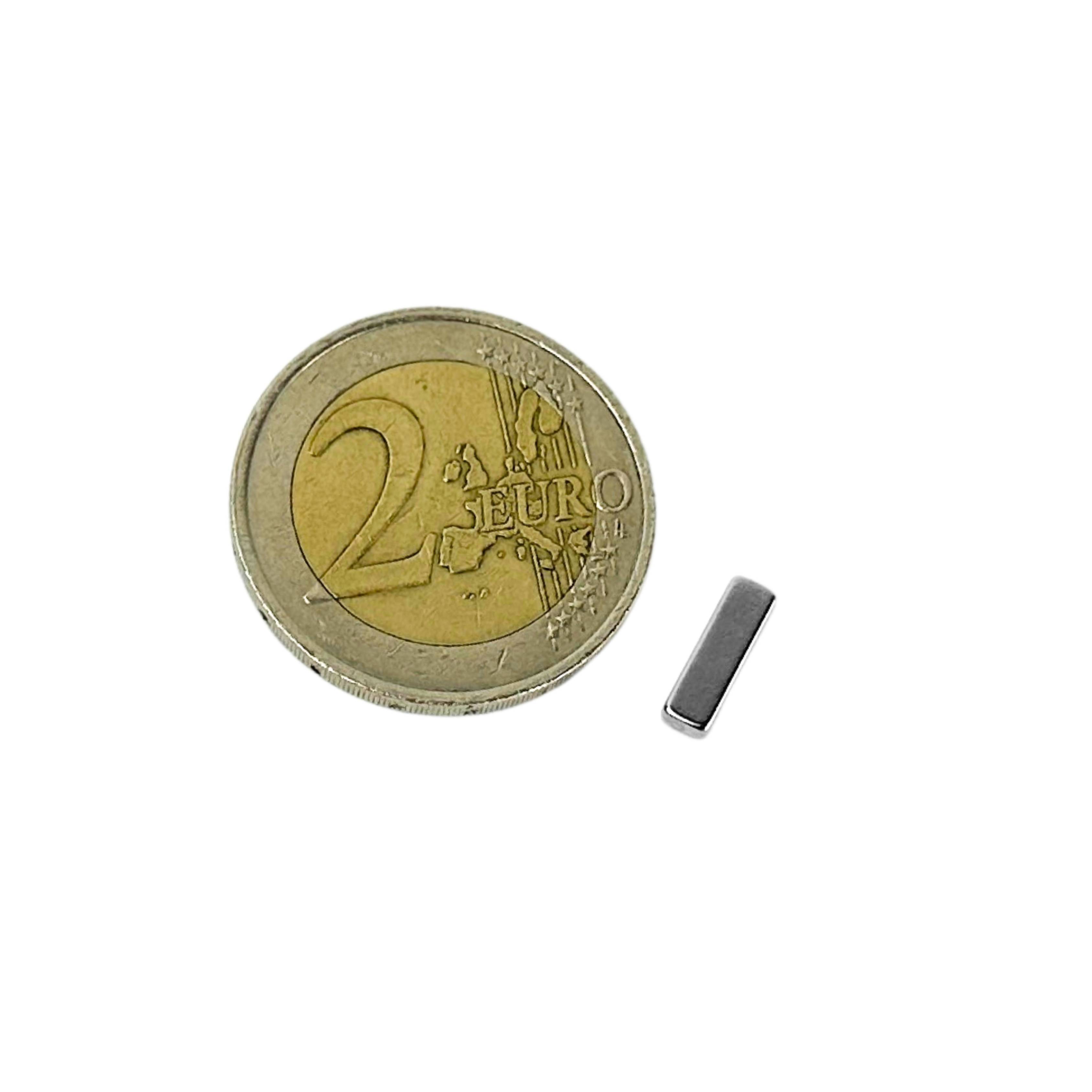 200 Stück Neodym Magnet 10mm x 3mm x 2mm Supermagnete hohe Haftkraft Quadermagnete