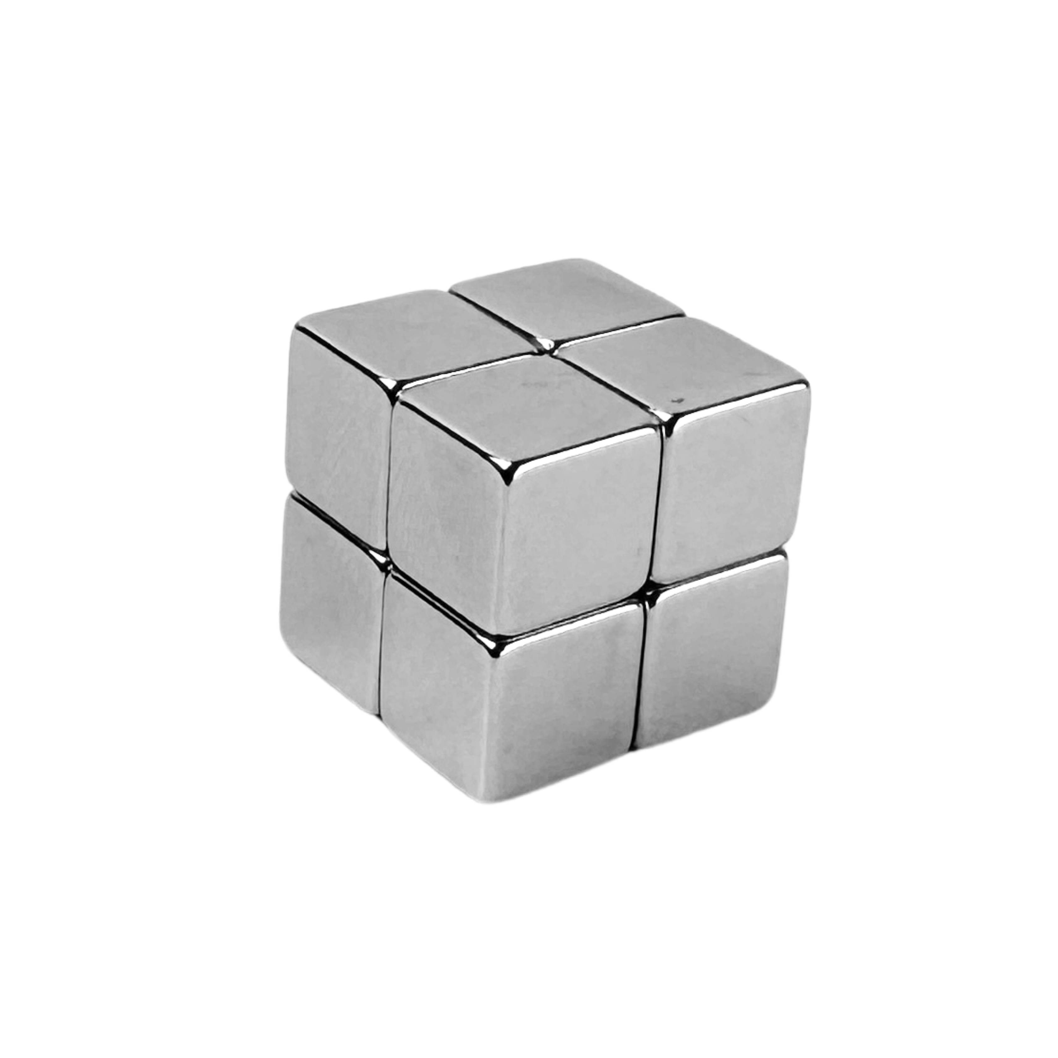 200 Stück Neodym Magnet 10mm x 10mm x 10mm Supermagnete hohe Haftkraft Würfelmagnete