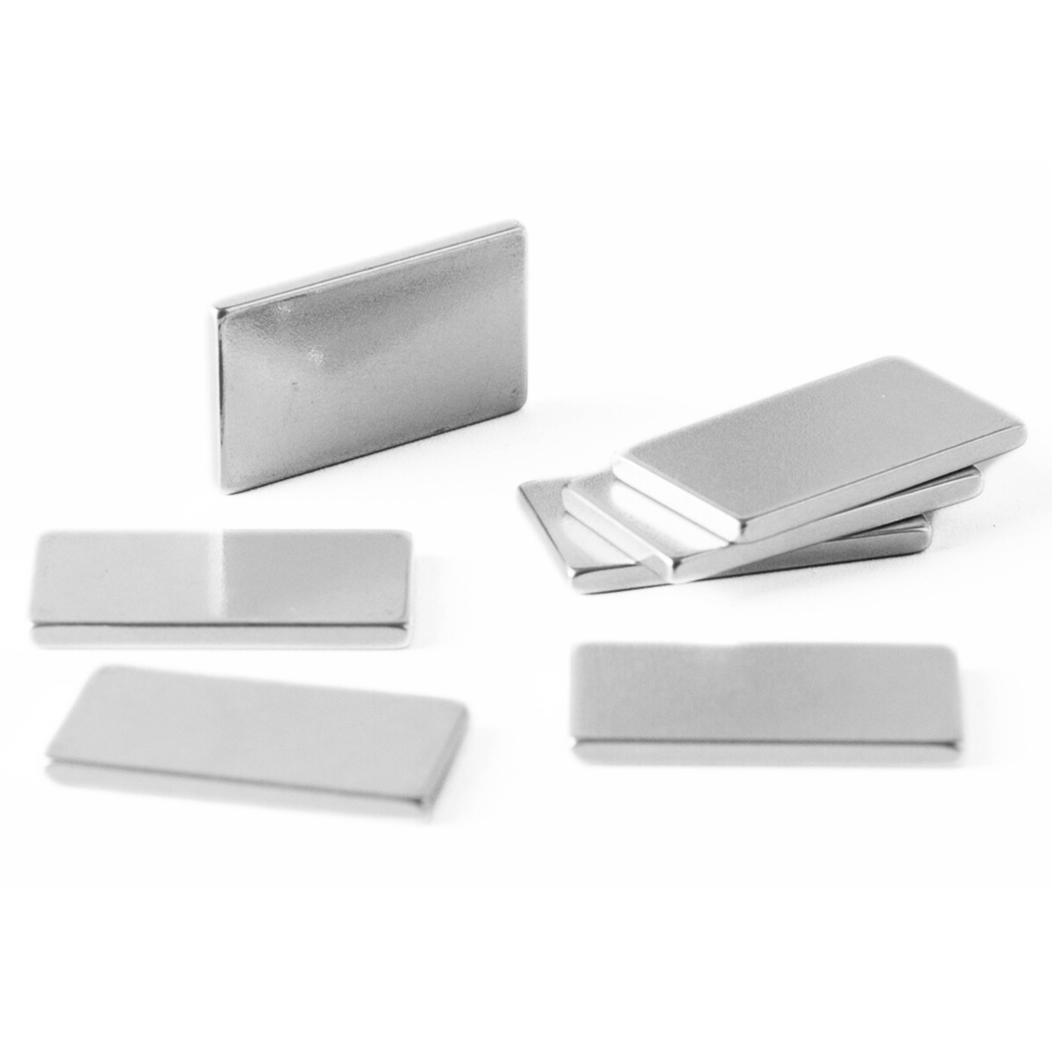 1 Stück Neodym Magnet 42mm x 12mm x 3mm Supermagnete hohe Haftkraft Quadermagnete