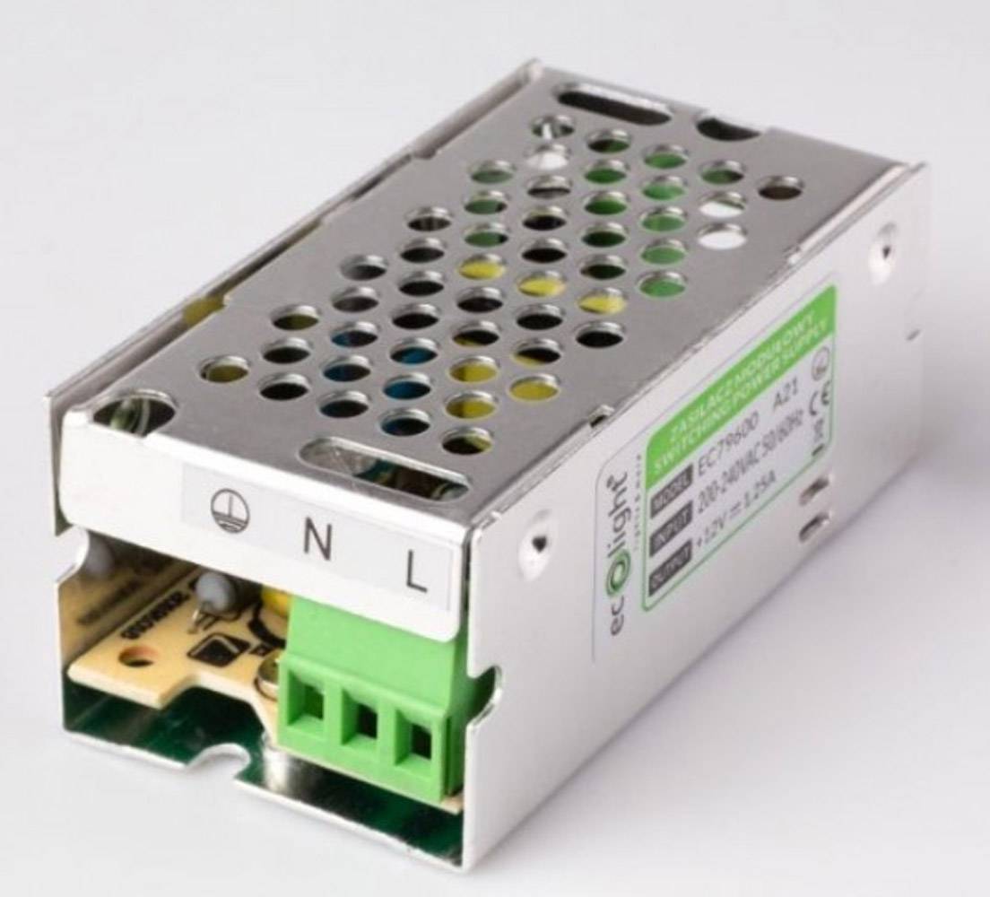 4787 LED Netzteil Modul 12 Volt 15 Watt 1,25 Ampere Anschluss-Klemmen