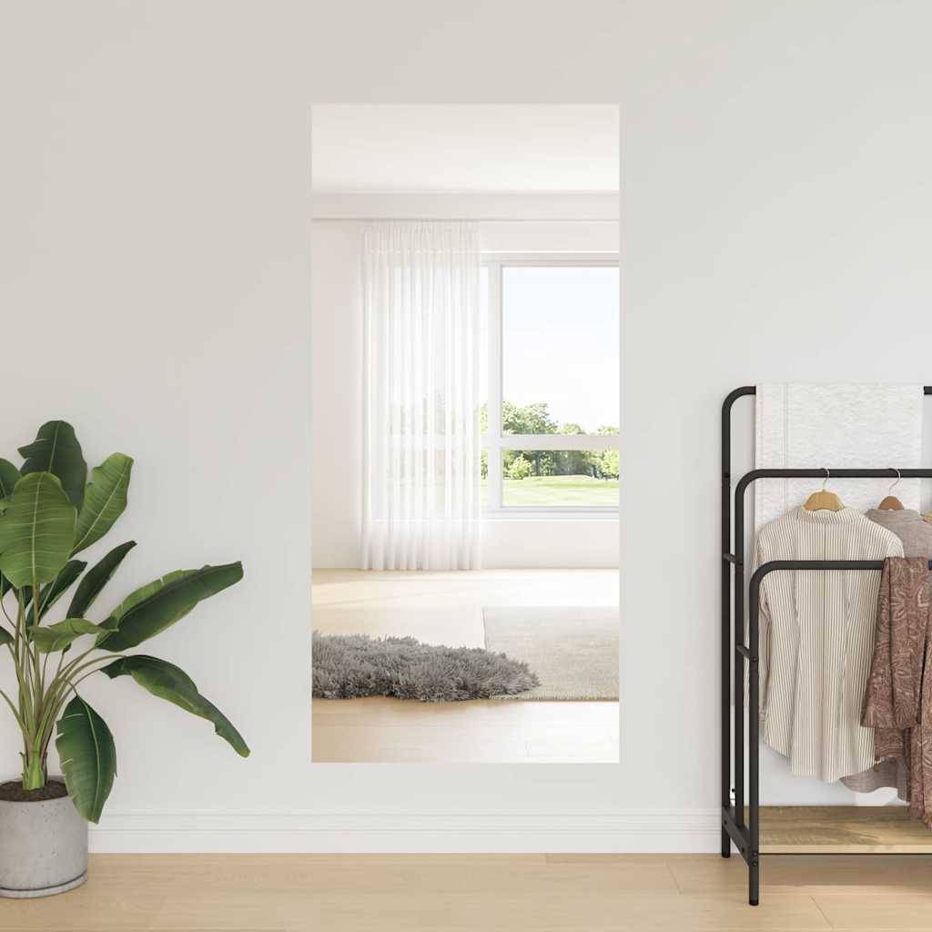 vidaXL Selbstklebende Spiegel-Folie 45 x 150 cm 2 Stk. Silber PET