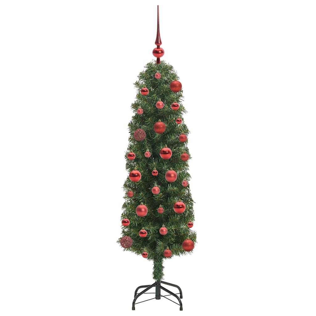 vidaXL Künstlicher Weihnachtsbaum mit 150 LEDs mit Ständer Grün 120 cm