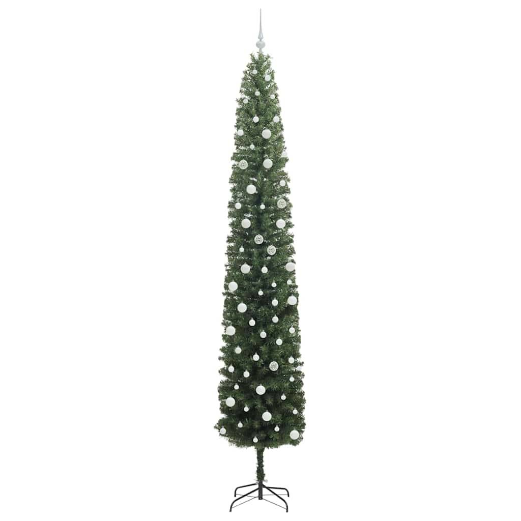 vidaXL Künstlicher Weihnachtsbaum mit 300 LEDs mit Ständer Grün 300 cm