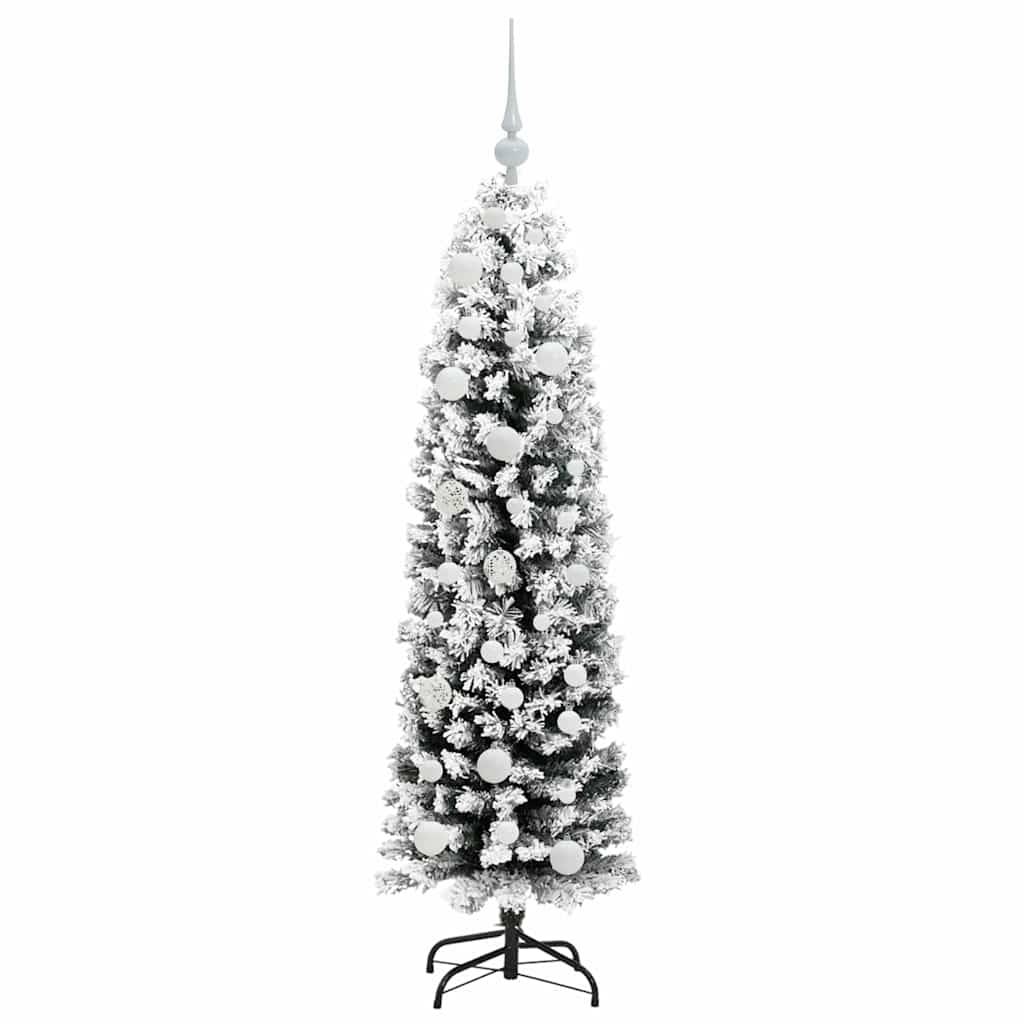 vidaXL Künstlicher Weihnachtsbaum mit 150 LEDs mit Ständer Grün 150 cm