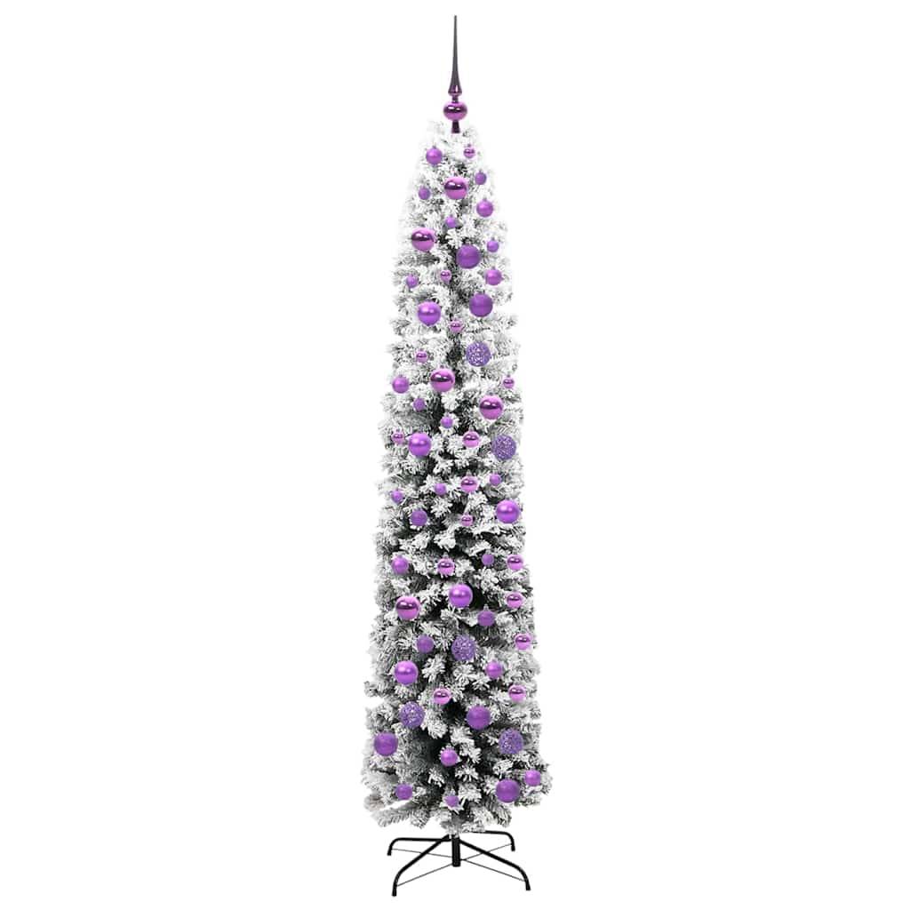 vidaXL Künstlicher Weihnachtsbaum mit 300 LEDs mit Ständer Grün 180 cm