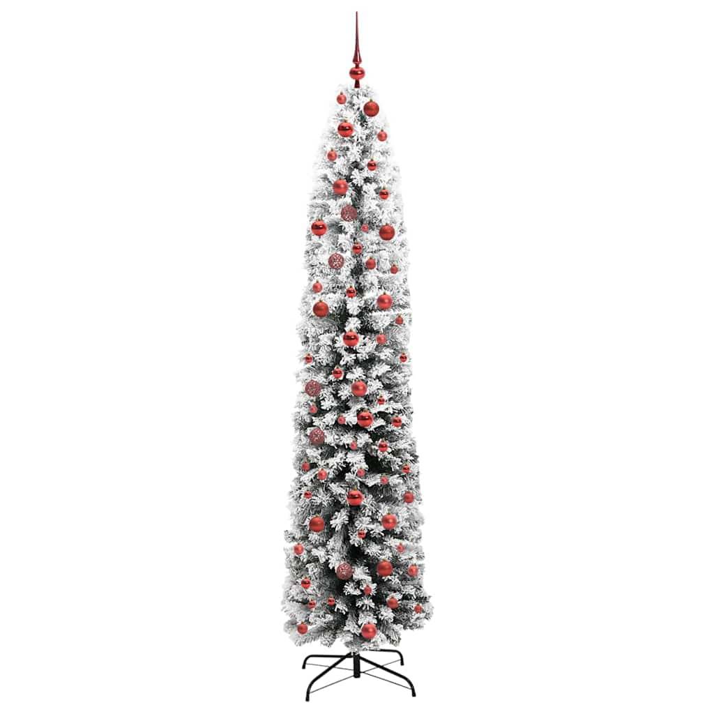 vidaXL Künstlicher Weihnachtsbaum mit 300 LEDs mit Ständer Grün 210 cm