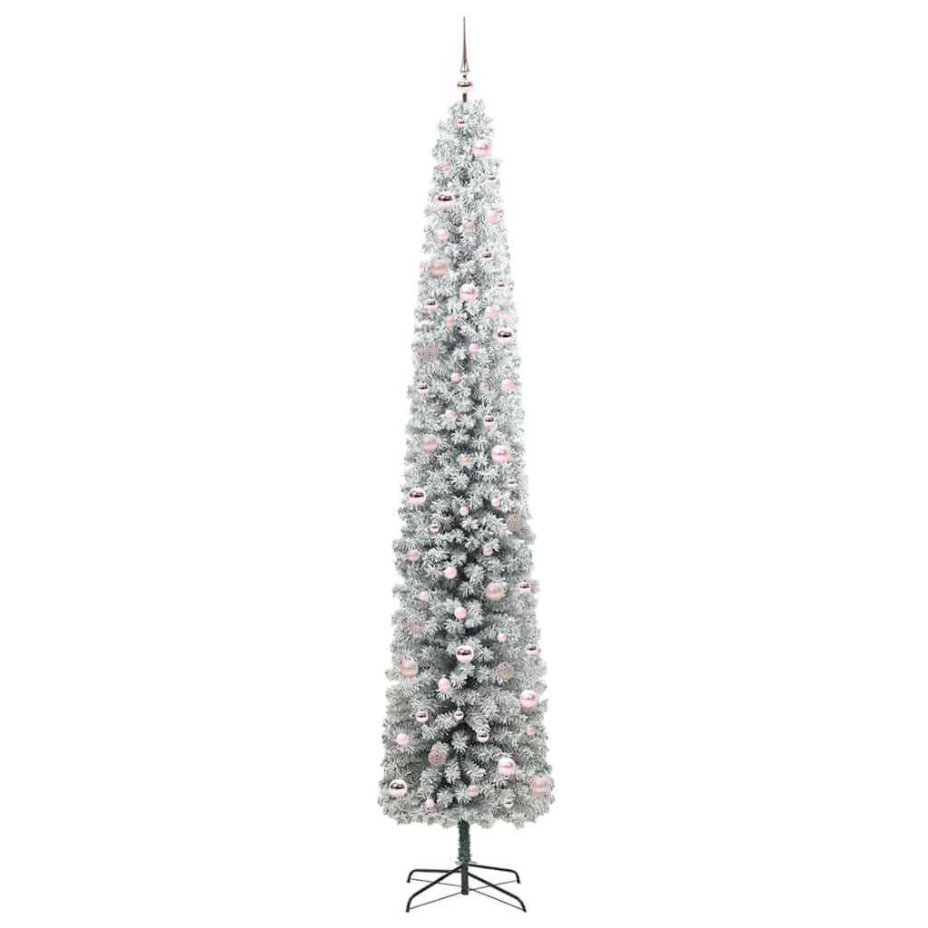 vidaXL Künstlicher Weihnachtsbaum mit 300 LEDs mit Ständer Grün 270 cm